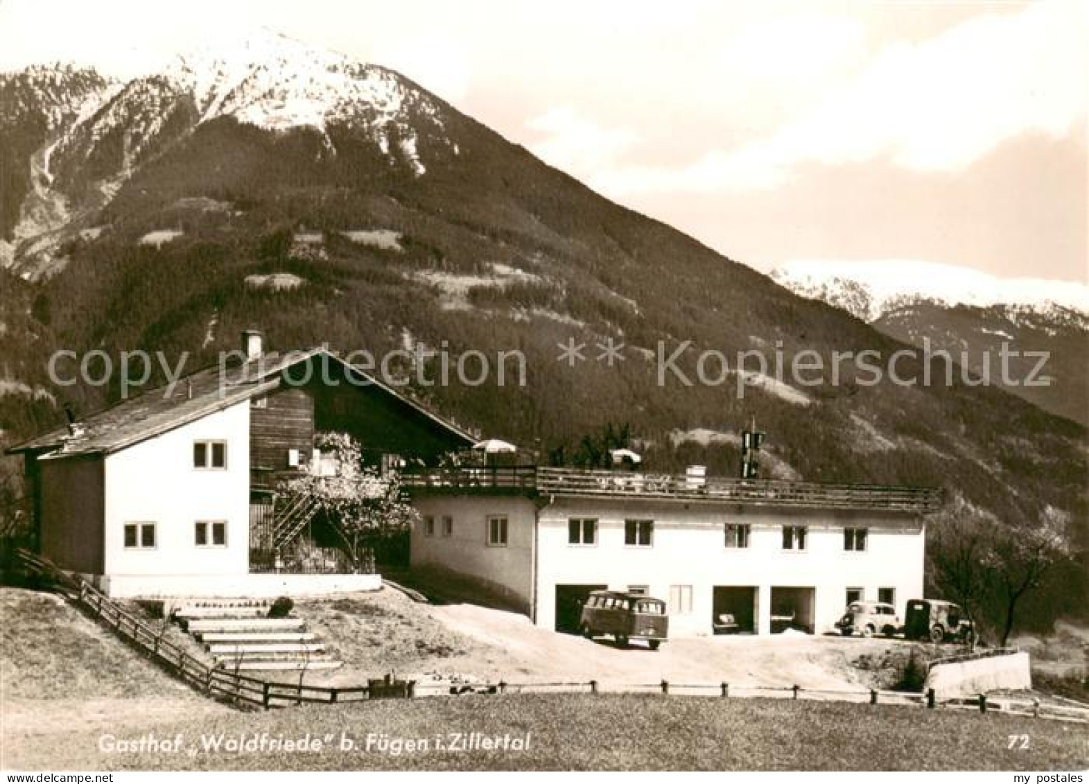 73854037 Fuegen Zillertal Tirol AT Gasthof Waldfriede Alpen  - Autres & Non Classés