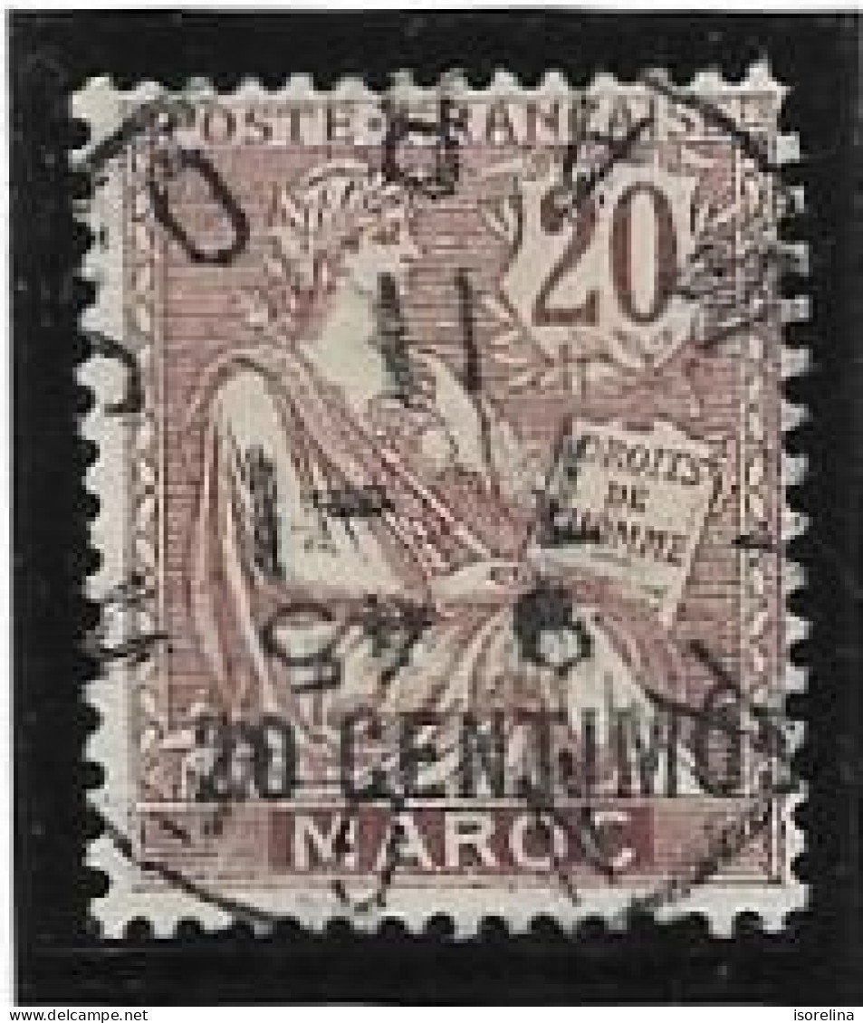 MAROC N° 13 Obl Cote 24 - Used Stamps