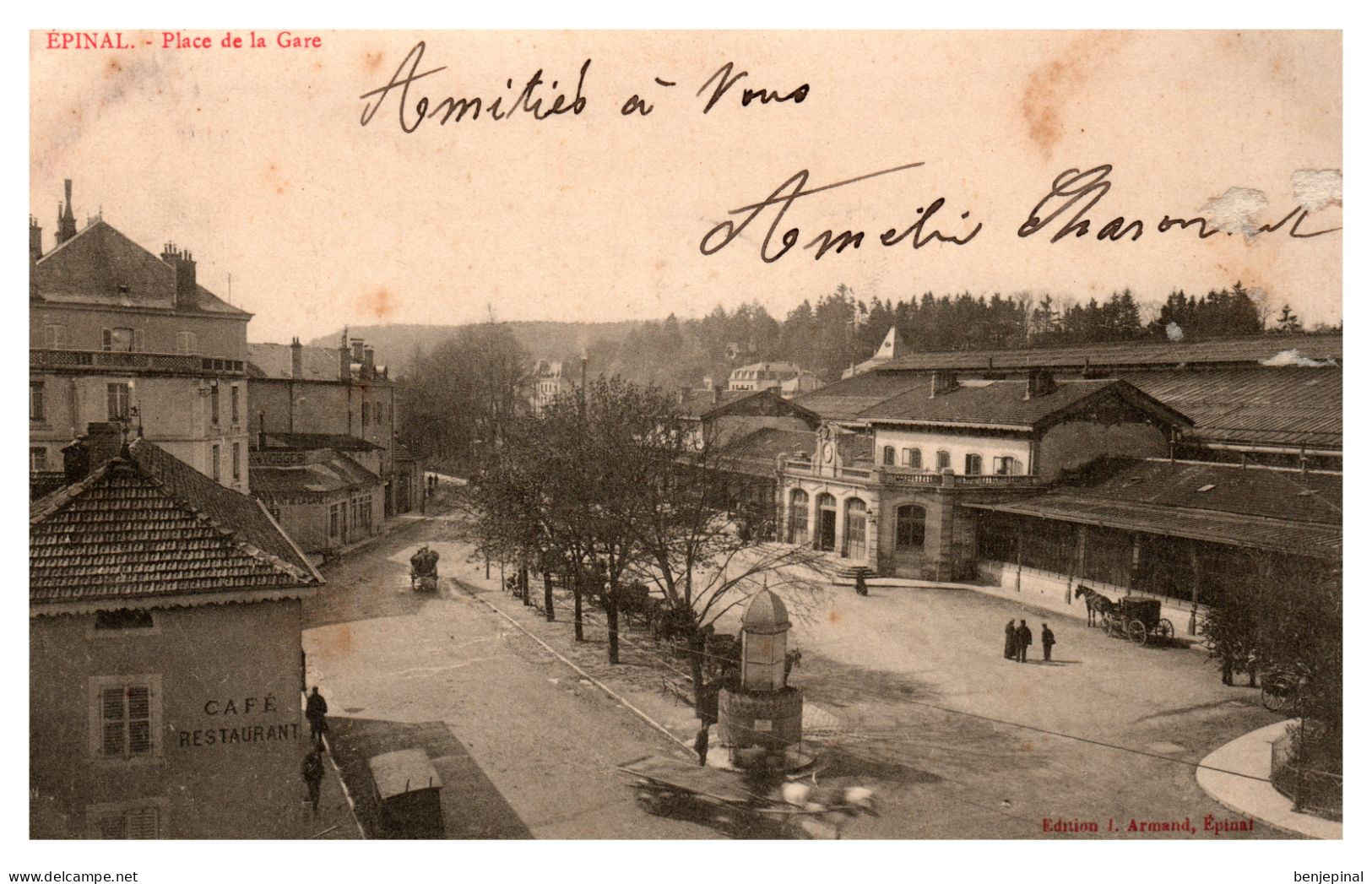 Epinal - Place De La Gare - Epinal