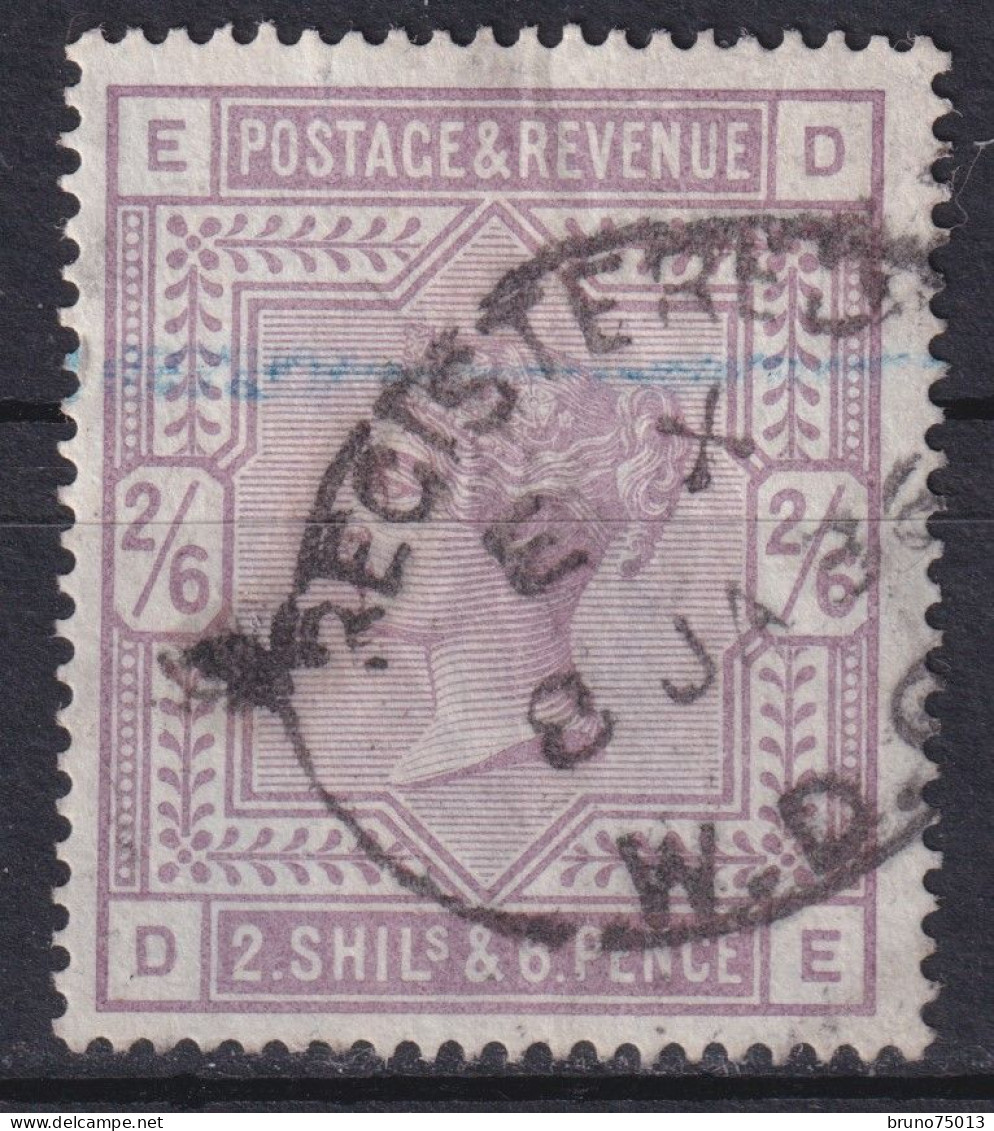 YT 86a Papier Bleuté - Used Stamps