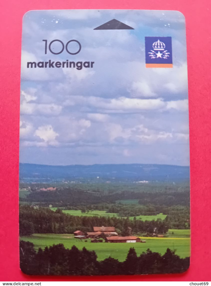 SWEDEN SWE-002e 100u Cultural Landscape Dummy Card No Chip Module - 60103/001 SUEDE (TS0320 - Suecia