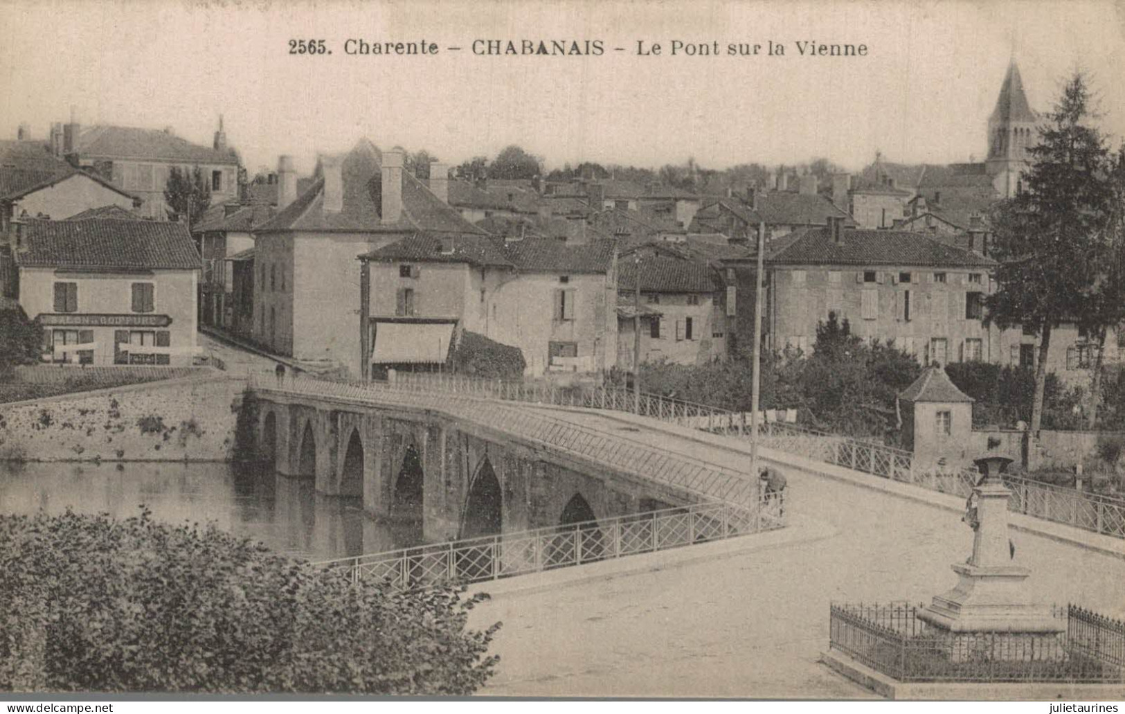 16 CHABANAIS LE PONT SUR LA VIENNE CPA BON ETAT - Sonstige & Ohne Zuordnung