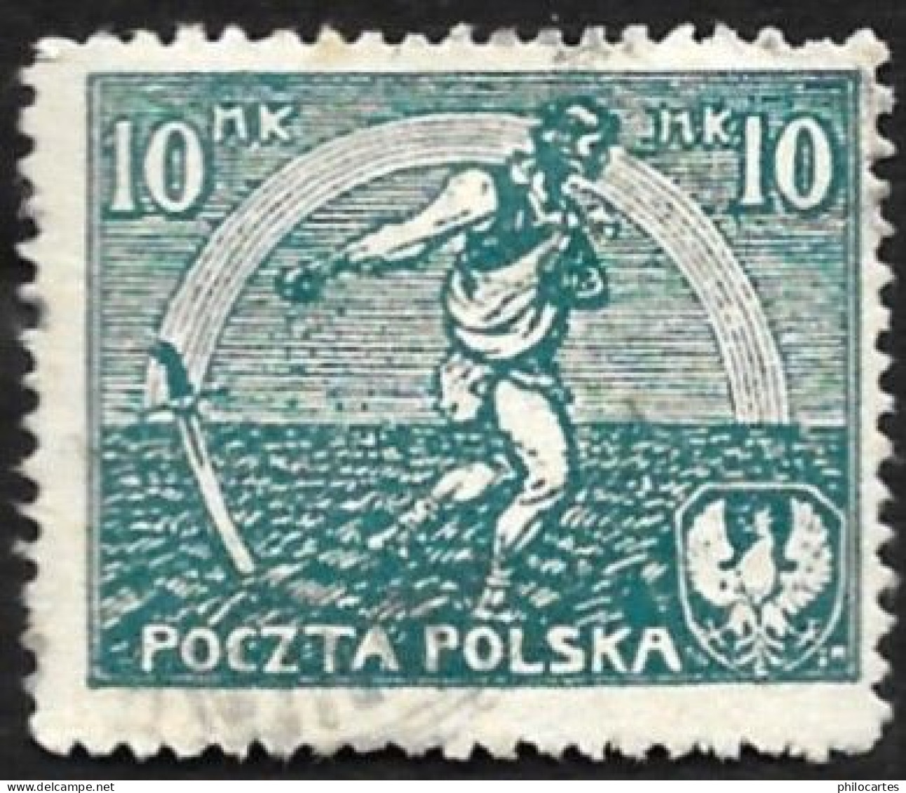 POLOGNE  1920 -  YT 224 -  Oblitéré - Used Stamps