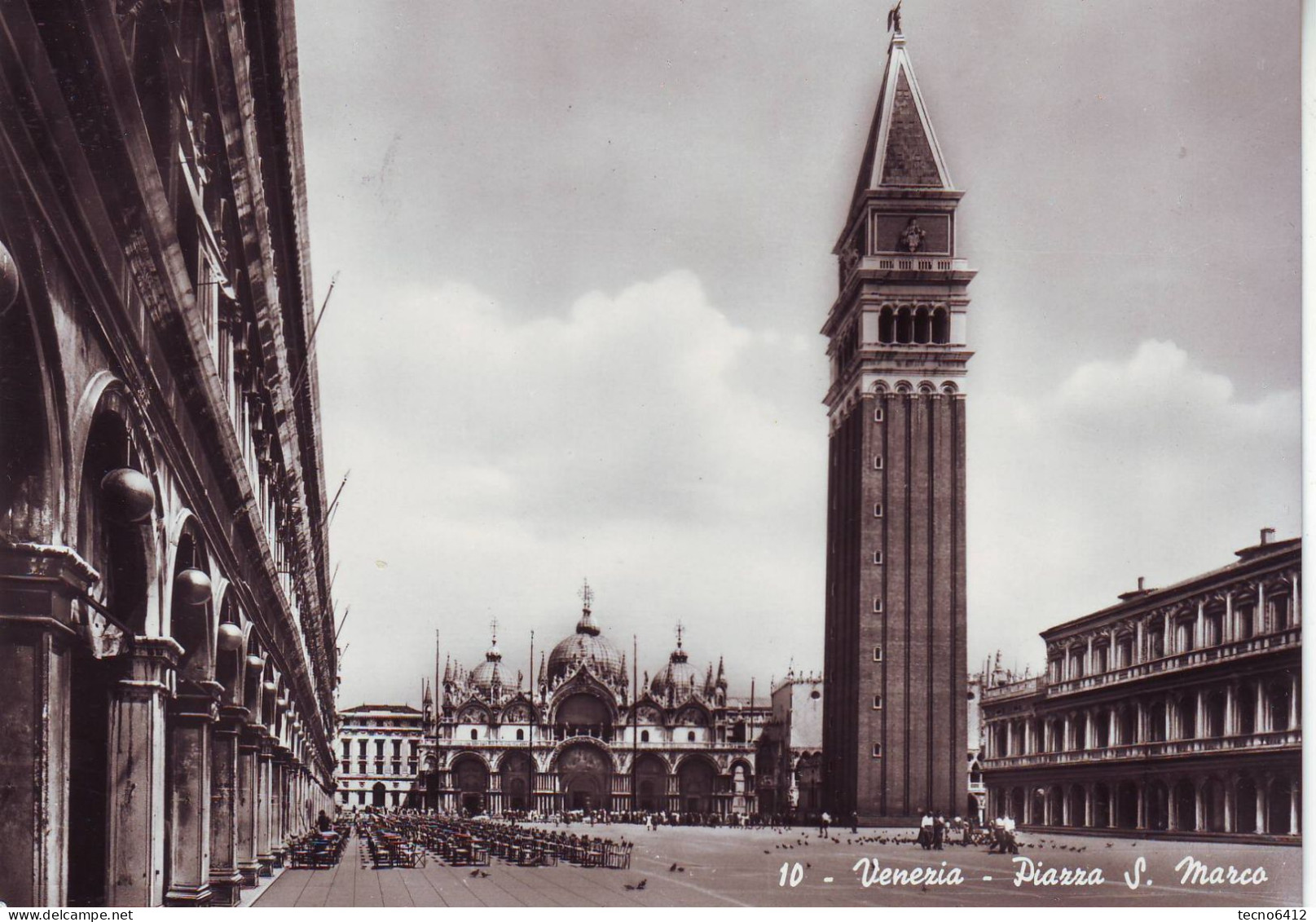 Venezia - Piazza S.marco - Viaggiata - Venetië (Venice)