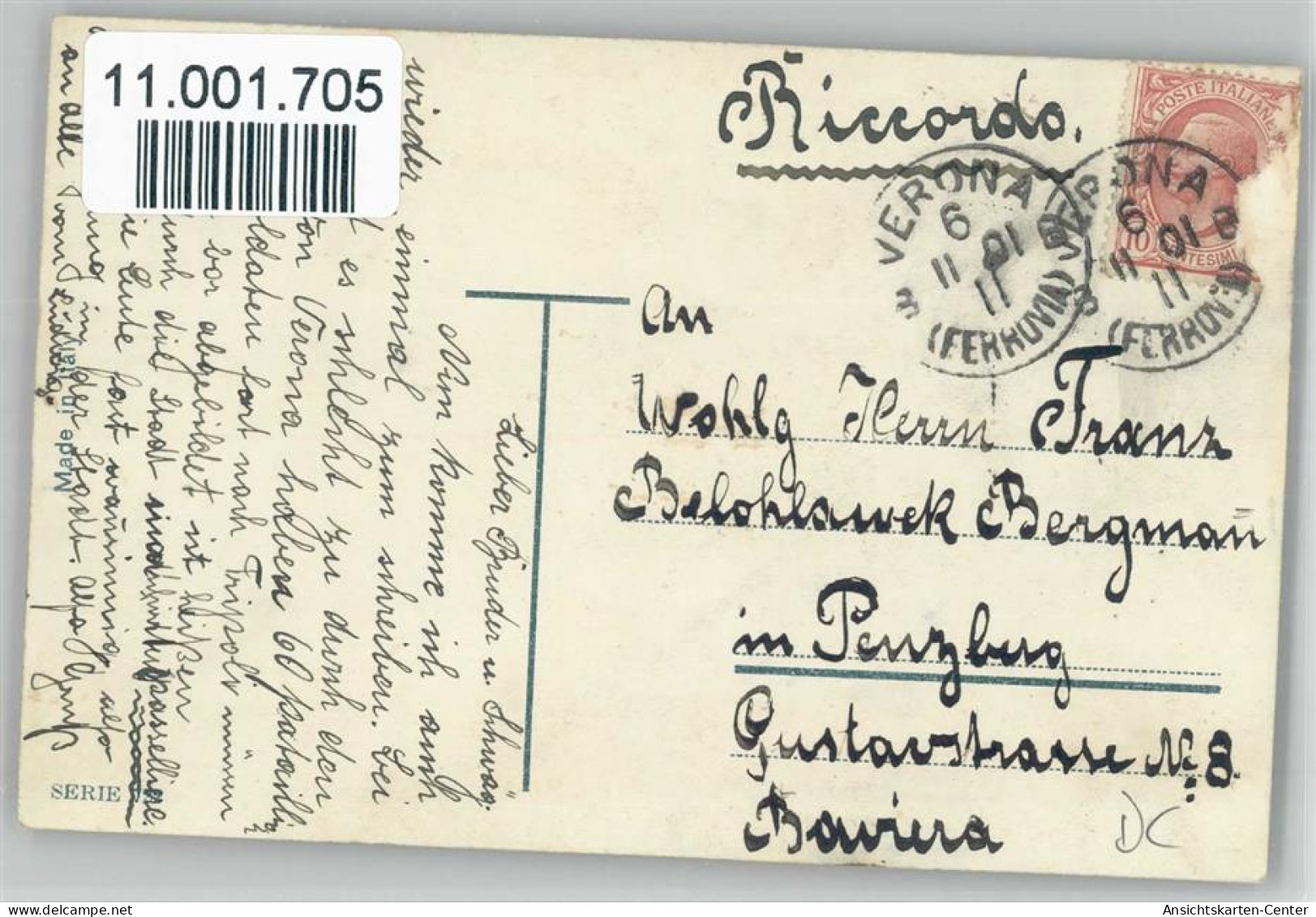 11001705 - Zoll / Grenze Grenz Wachtposten 1911 AK - Aduana