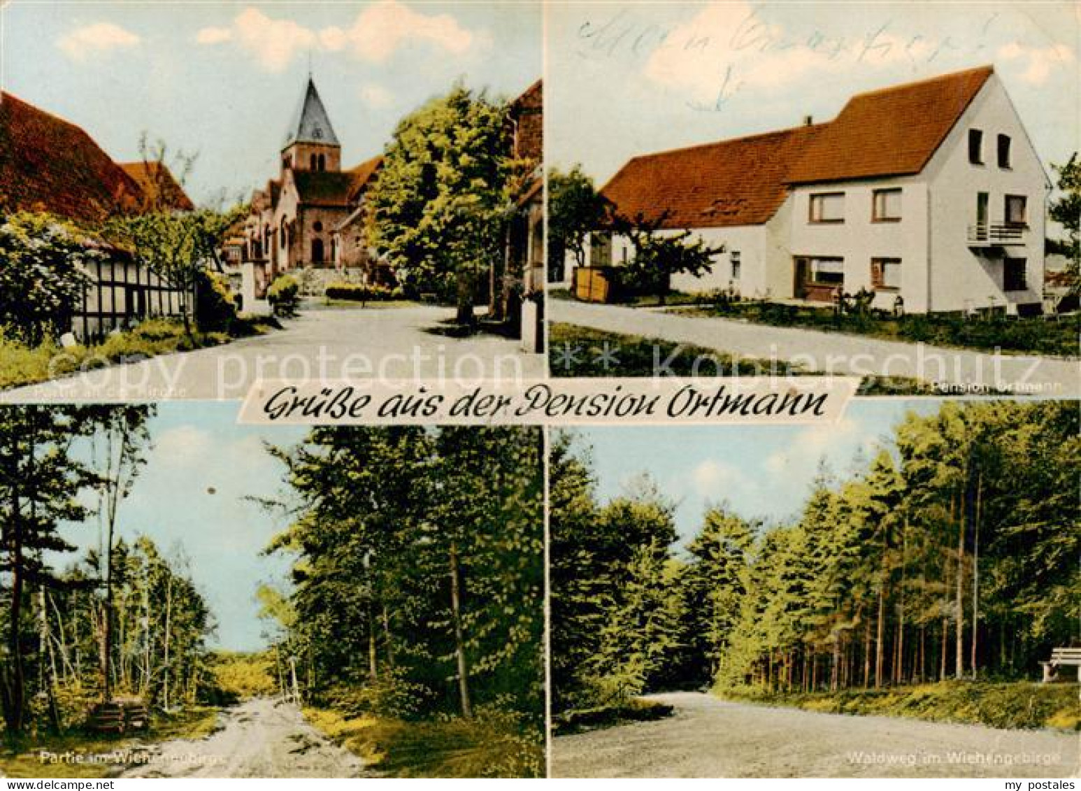 73853819 Bad Holzhausen Luebbecke Preussisch Oldendorf NRW Kirche Pension Ortman - Getmold