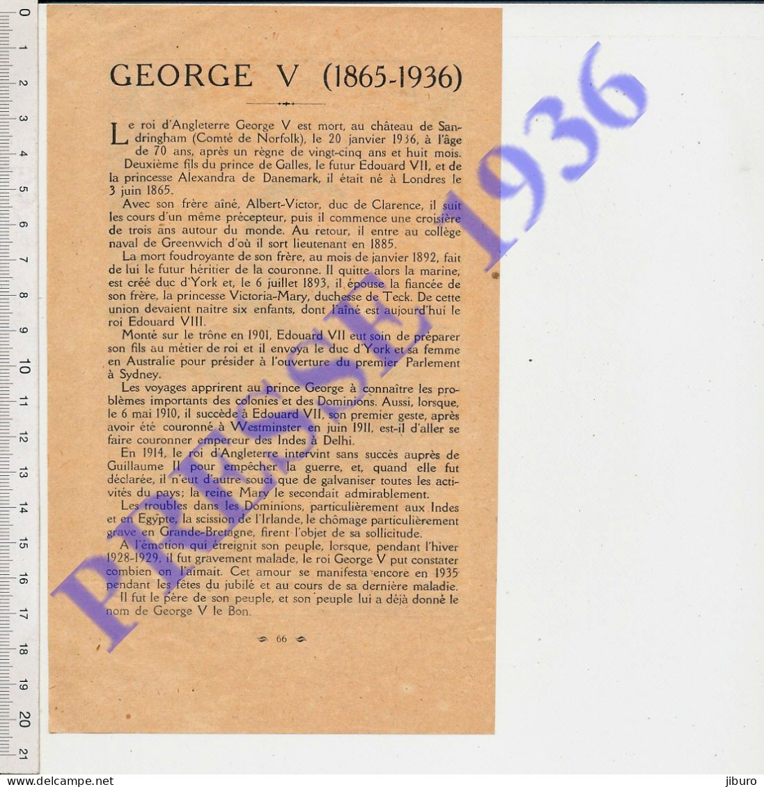 6 Vues Roi George V Portrait Gosselin Georges Lenôtre Pierre De Nolhac Eleuthère Venizelos Joseph Pilsudski Pologne - Sin Clasificación