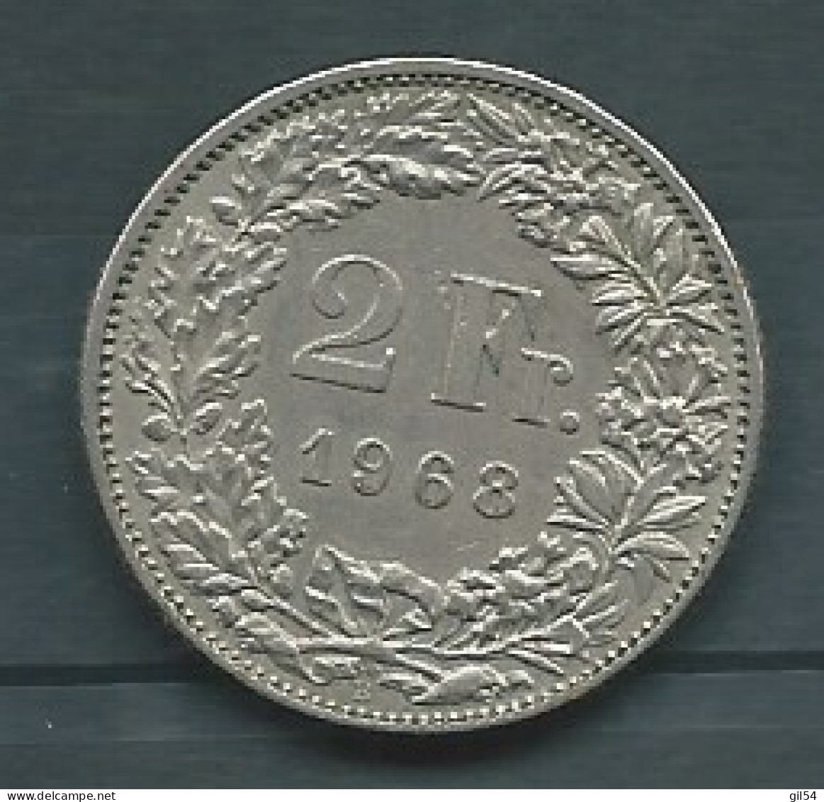 SUISSE Piece De 2 FRANCS 1968 B -   Pieb 25101 - 2 Francs