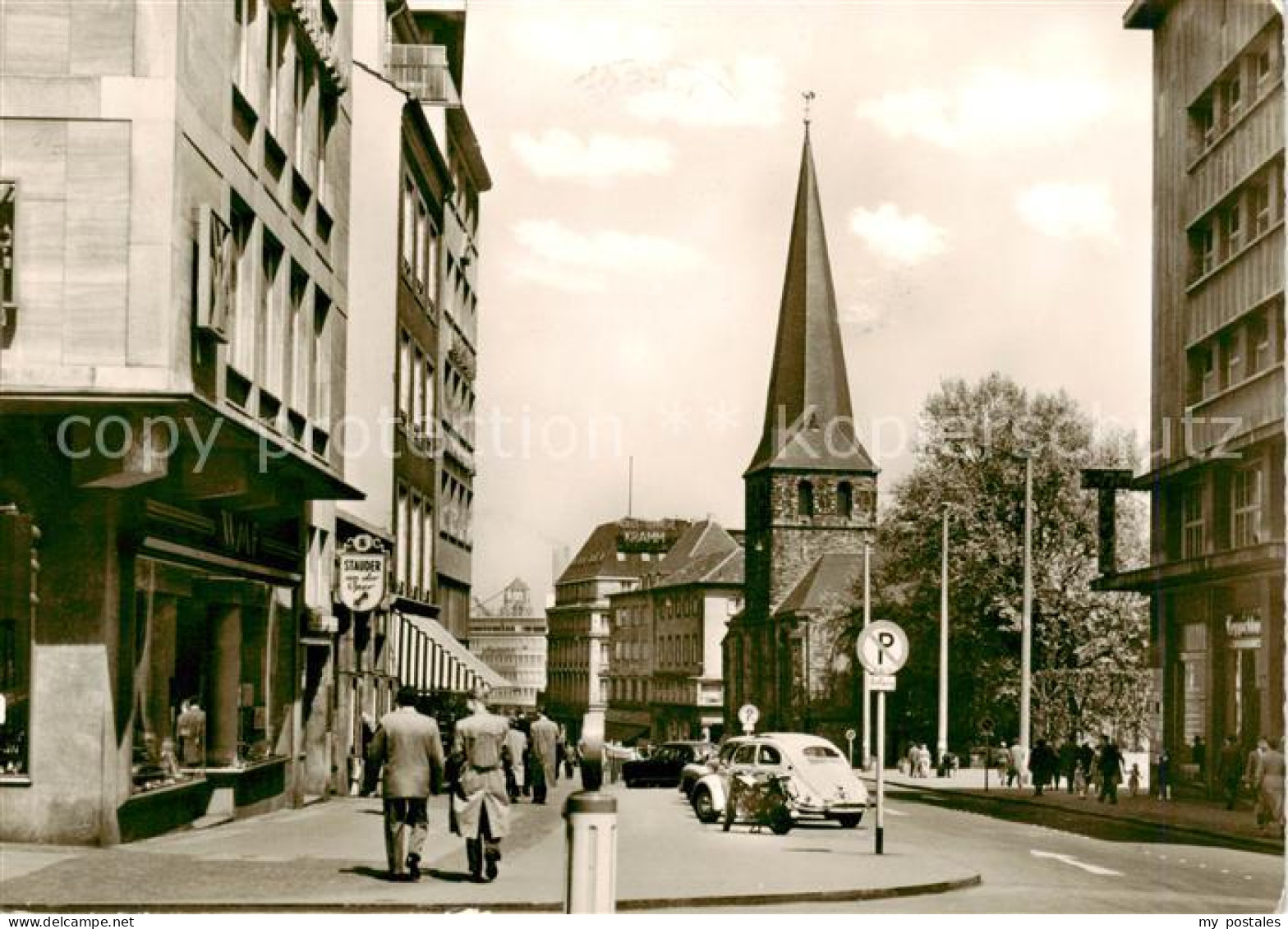 73853786 Essen  Ruhr Kettwiger Strasse Kirche  - Essen