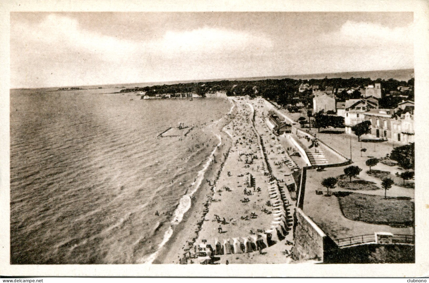 CPA - FOURAS - LA PLAGE VUE DE LA CITADELLE - Fouras-les-Bains