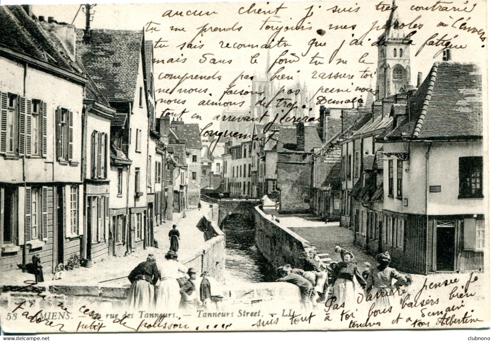 CPA - AMIENS - RUE DES TANNEURS - Amiens