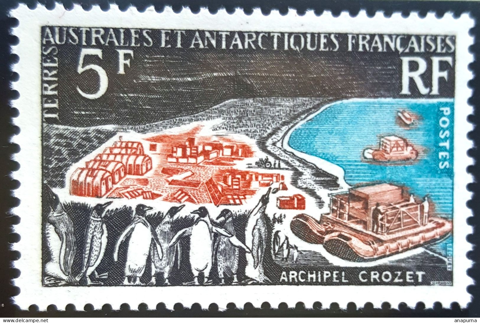 TIMBRE TAAF 20 ARCHIPEL CROZET - Unused Stamps