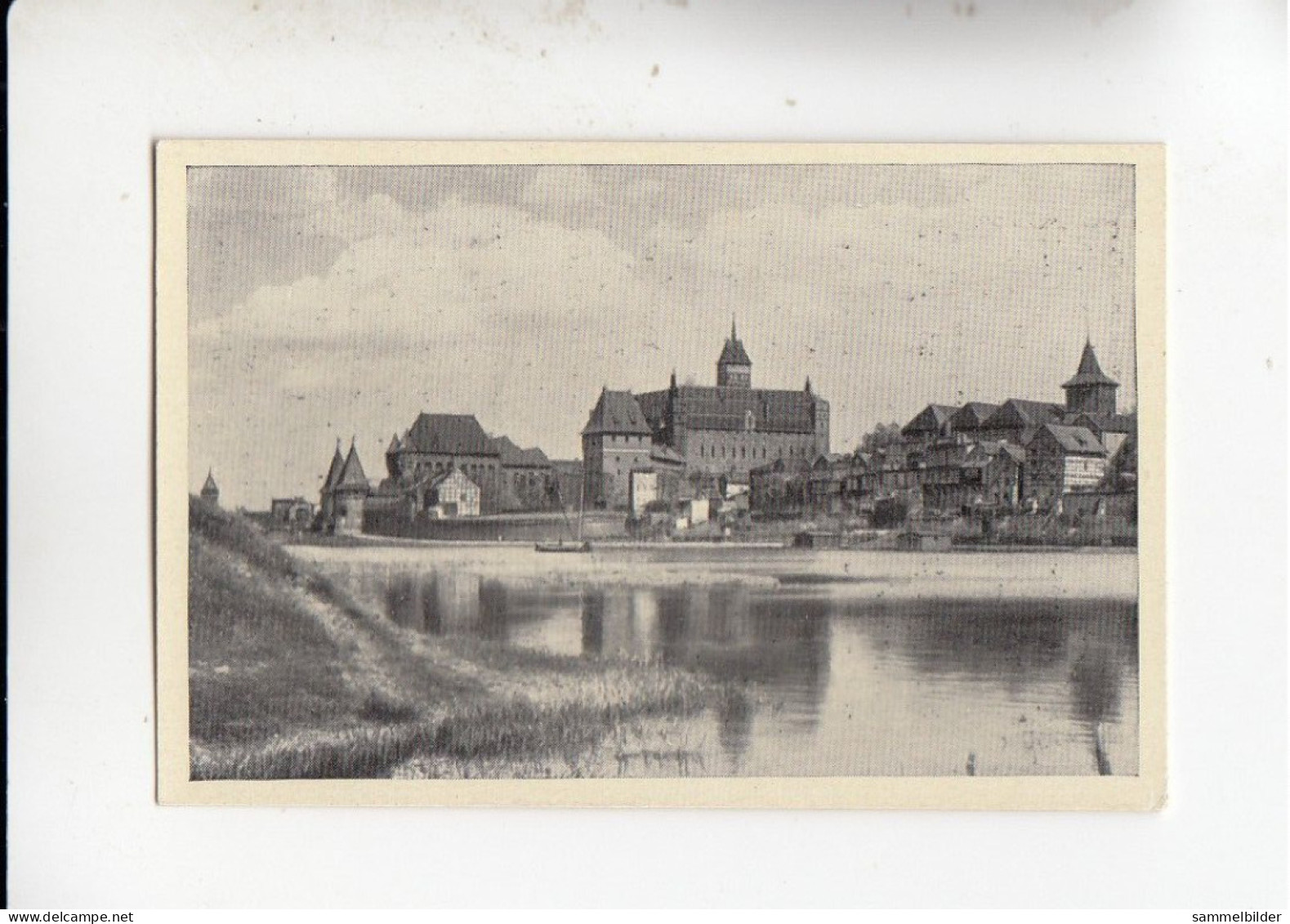 Mit Trumpf Durch Alle Welt Deutsche Burgen Ordensritterburg Marienburg    C Serie 15 # 3 Von 1934 - Zigarettenmarken