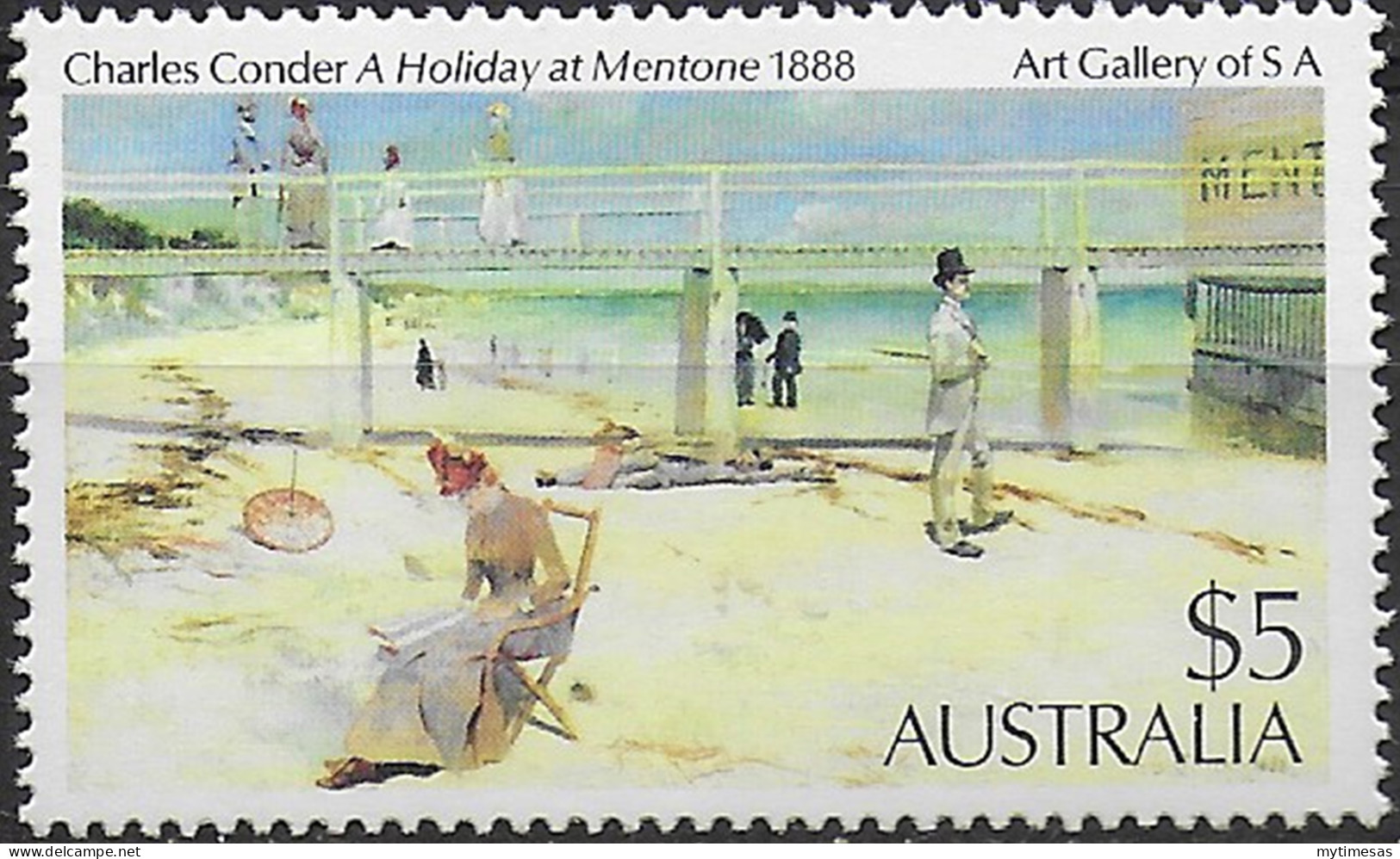 1981 Australia Painting 1v. MNH SG N. 779 - Otros & Sin Clasificación