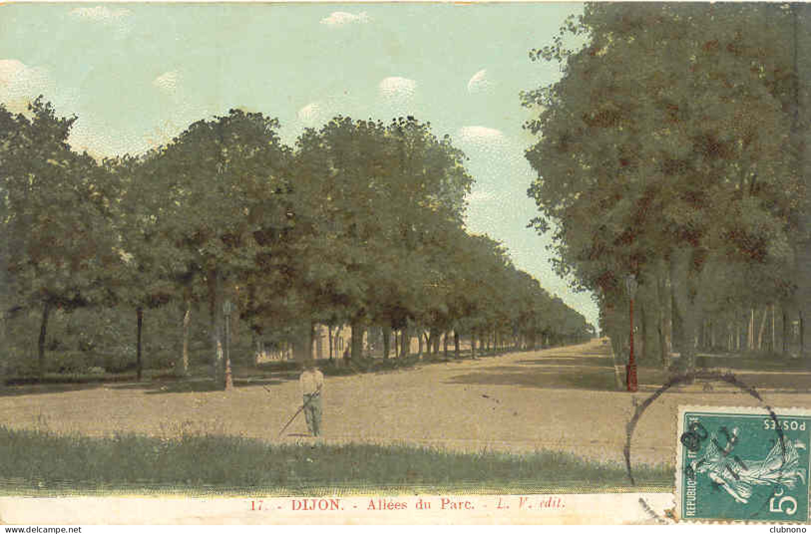 CPA - DIJON - ALLEE DU PARC - Dijon