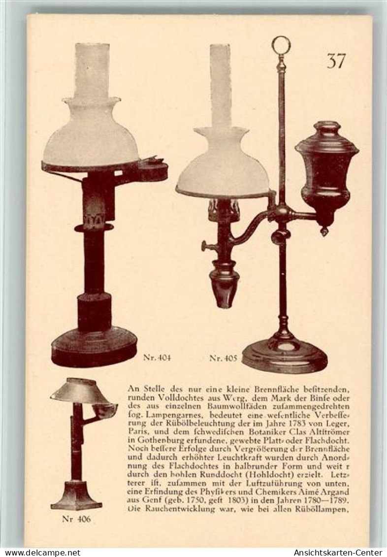 10142305 - Lampen Werbung Kretschmar Nr 37 Lampen - Altri & Non Classificati