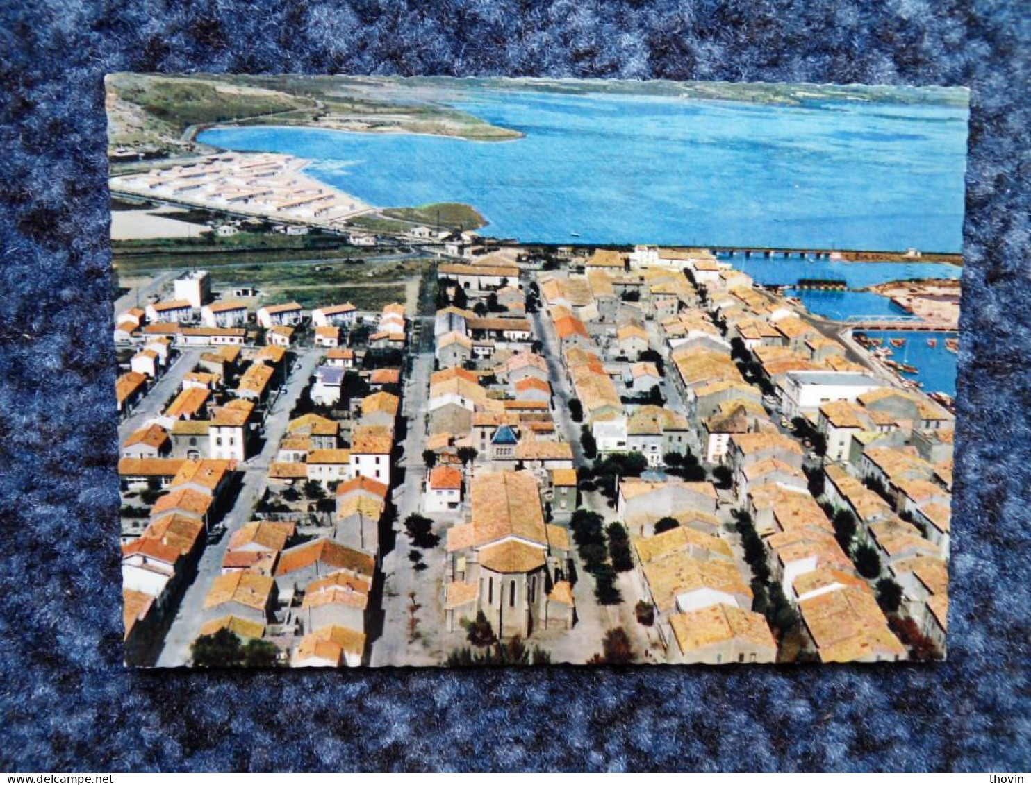 KB10/1213-Port La Nouvelle Vue Aérienne Sur La Ville Cité Des Mouettes Etang De Bages Sigean - Port La Nouvelle