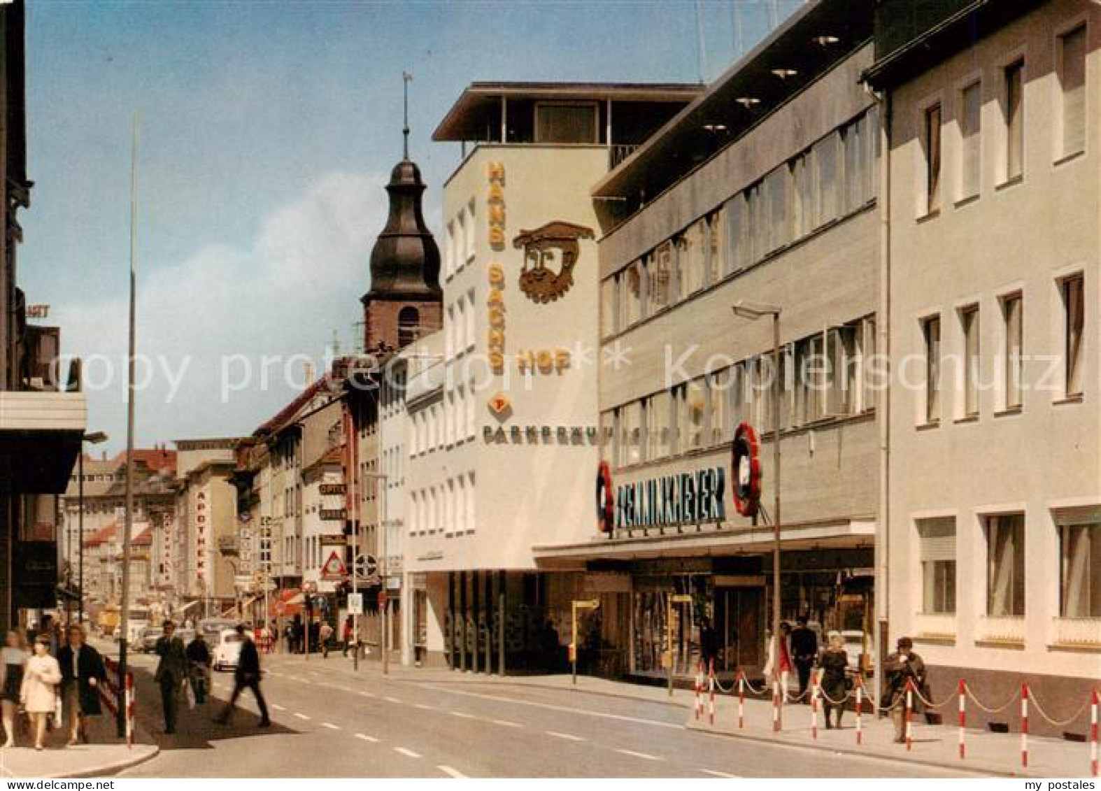 73853710 Pirmasens Schlossstrasse Mit Hans Sachs Hof Pirmasens - Pirmasens