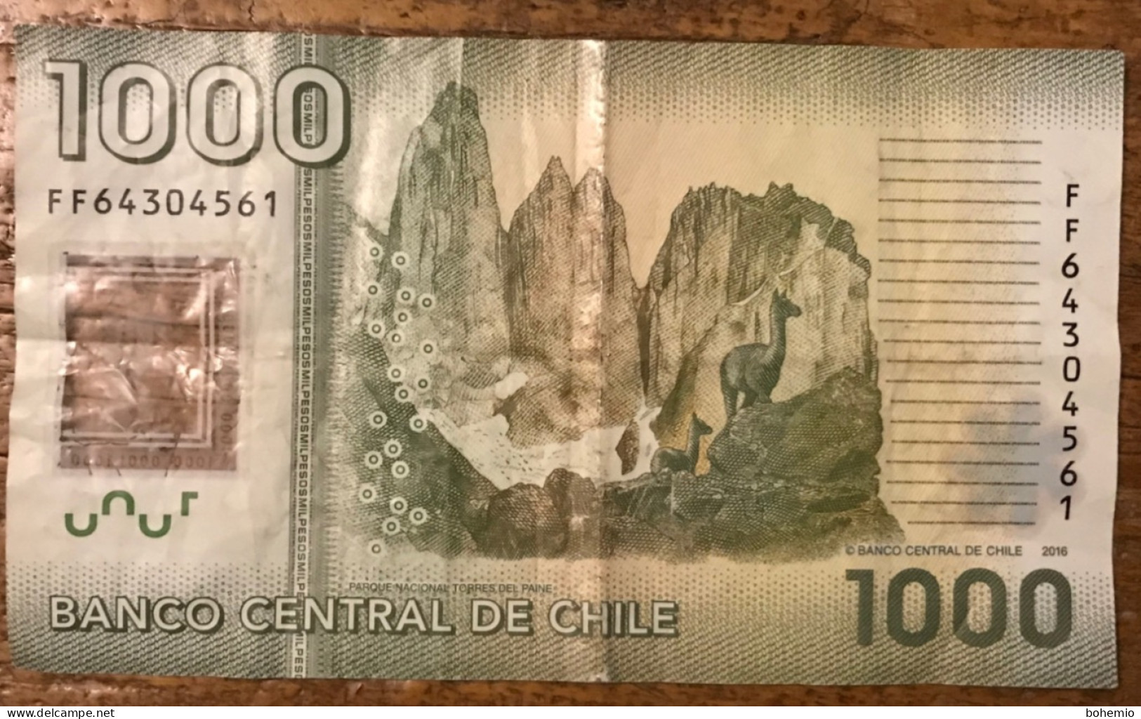 Chile 1000 Pesos 2016 Polimero - Chile