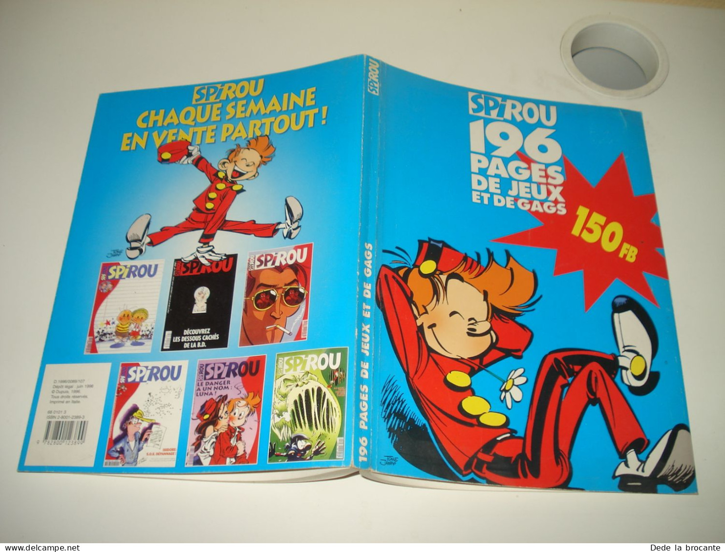 C55  / Spirou Magazine " 196 Pages De Jeux Et Gags " - E.O De 1996 - Etat Neuf - Spirou Magazine