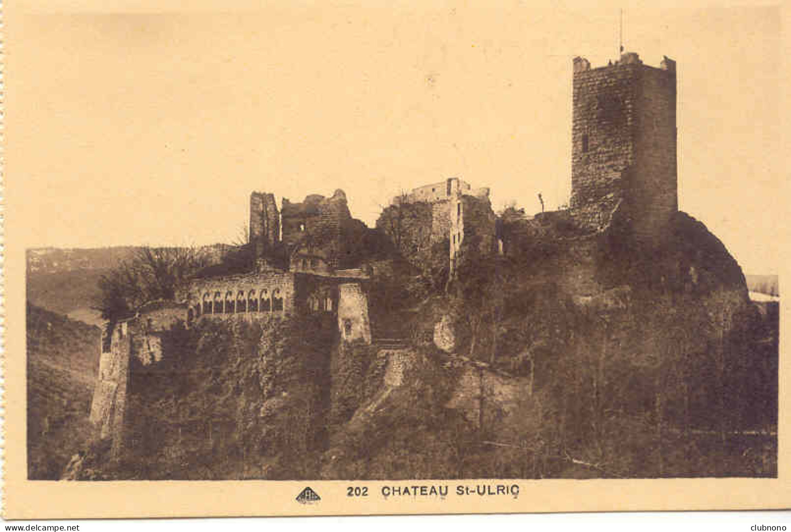 CPA -  RIBEAUVILLE - CHATEAU SAINT ULRIC (IMPECCABLE) - Ribeauvillé