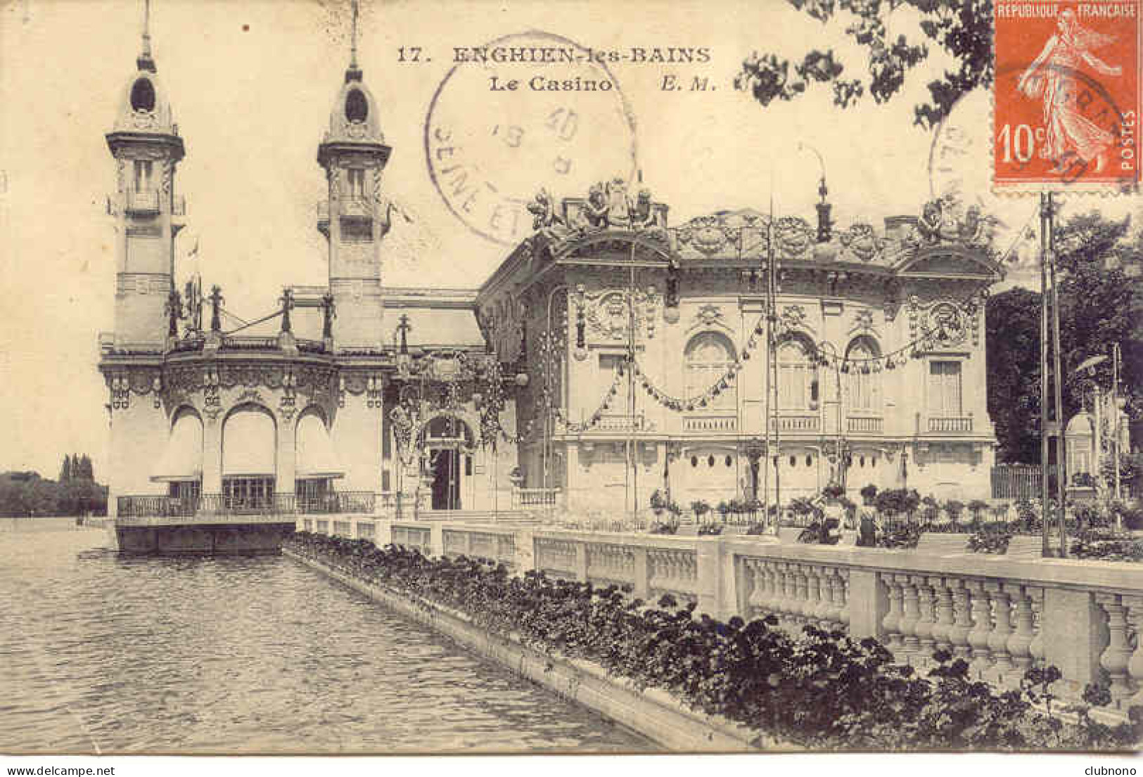 CPA - ENGHIEN LES BAINS - LE CASINO (BEAU CLICHE) - Enghien Les Bains