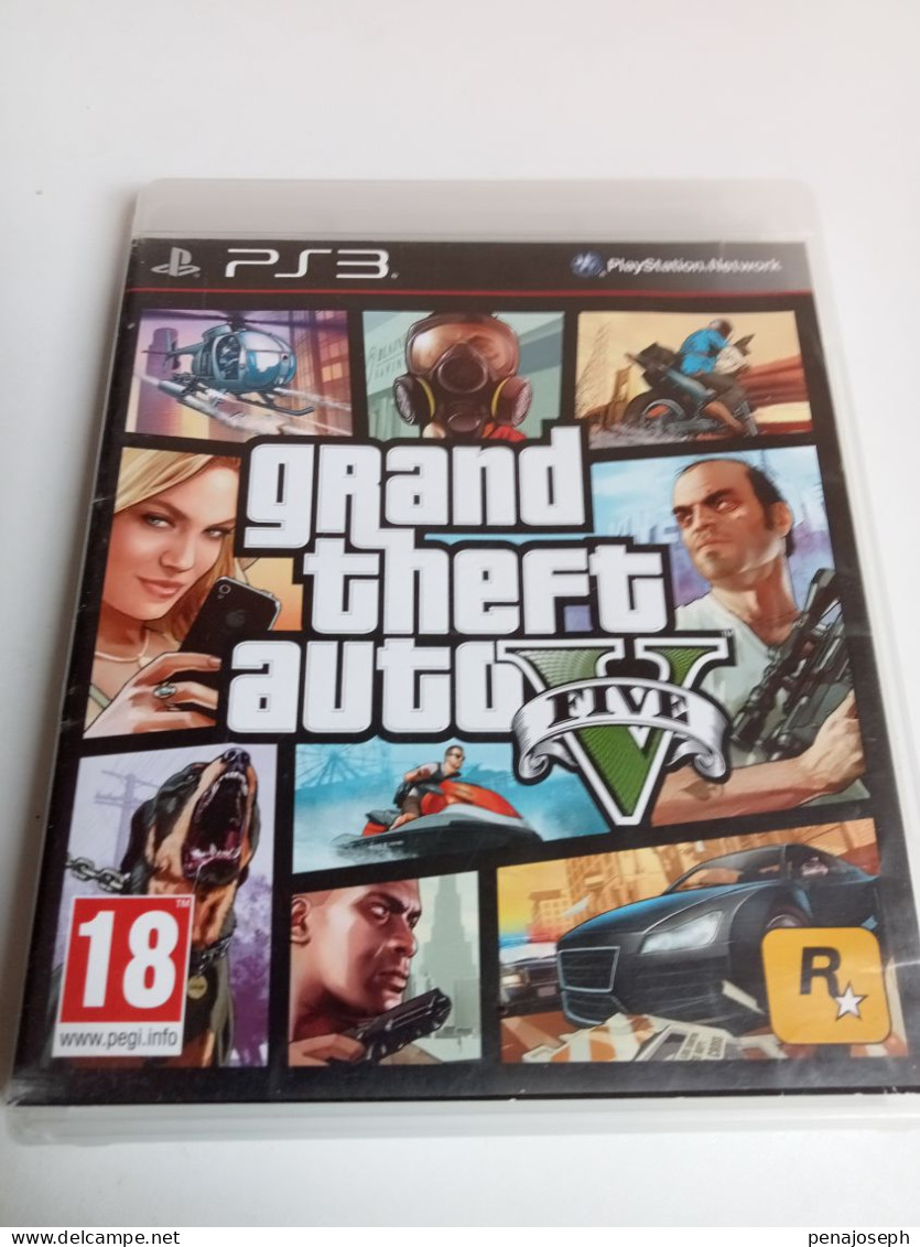 Grand Theft Auto Five Avec Notice Sur Ps3 - Sonstige & Ohne Zuordnung