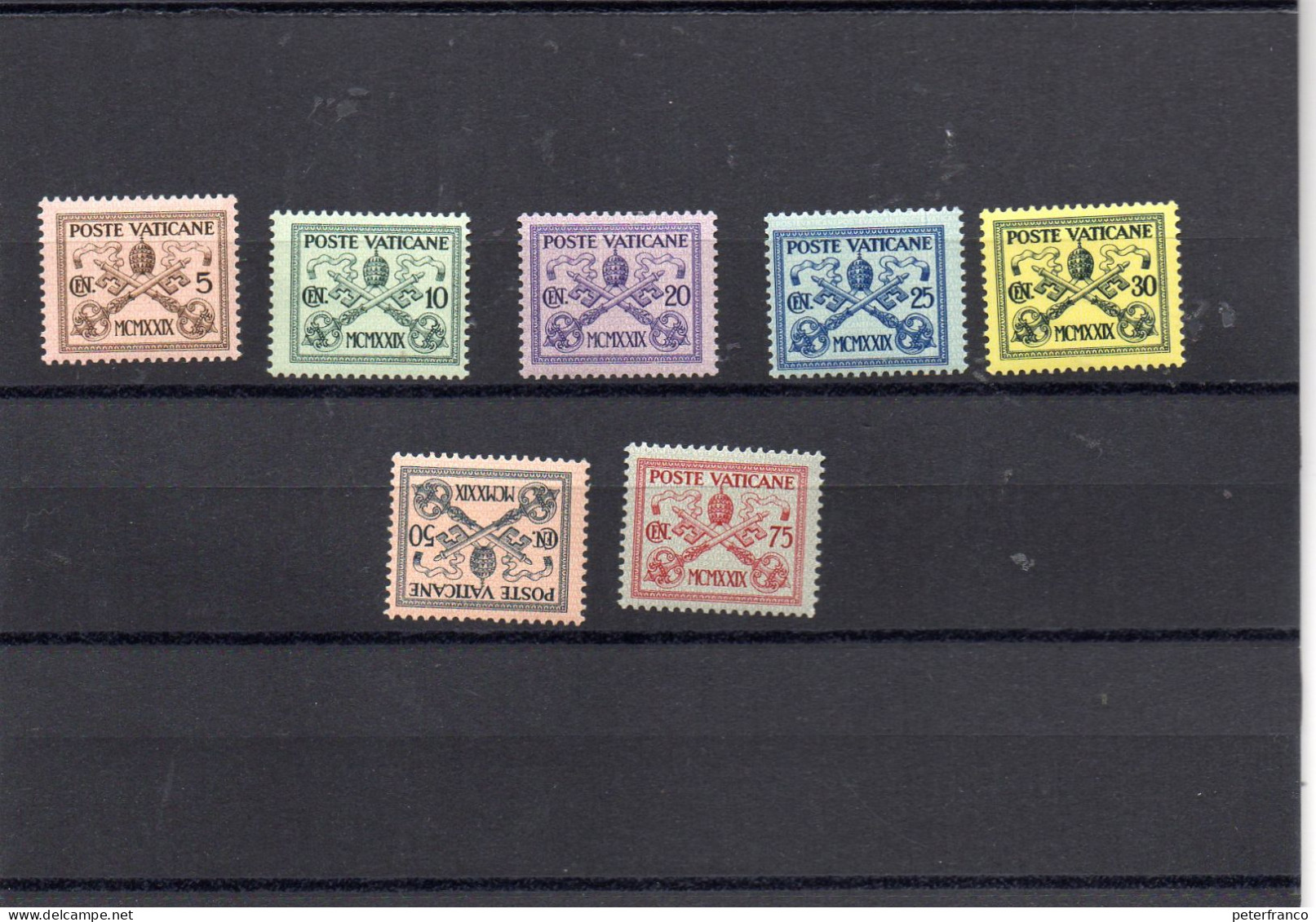 1929 Vaticano - Conciliazione - Unused Stamps