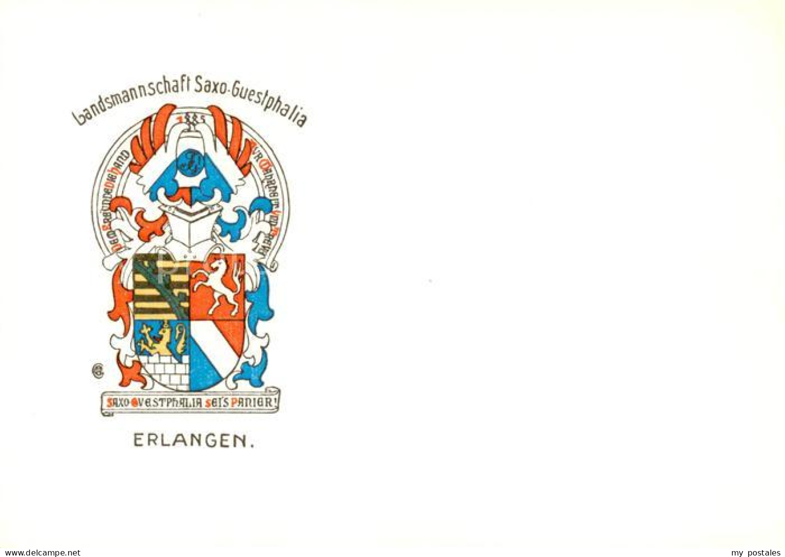 73853639 Erlangen Landsmannschaft Saxo Guestphalia Erlangen - Erlangen