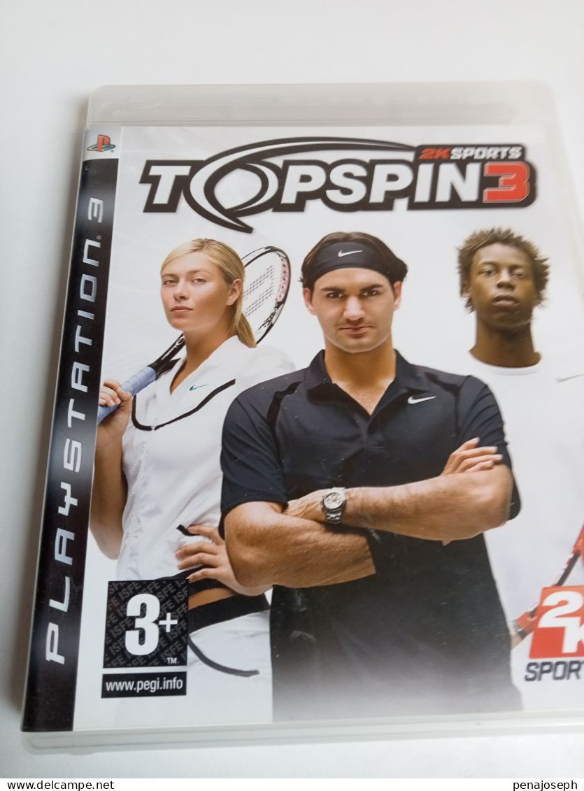 Topspin3 Avec Notice Sur Ps3 - Sonstige & Ohne Zuordnung