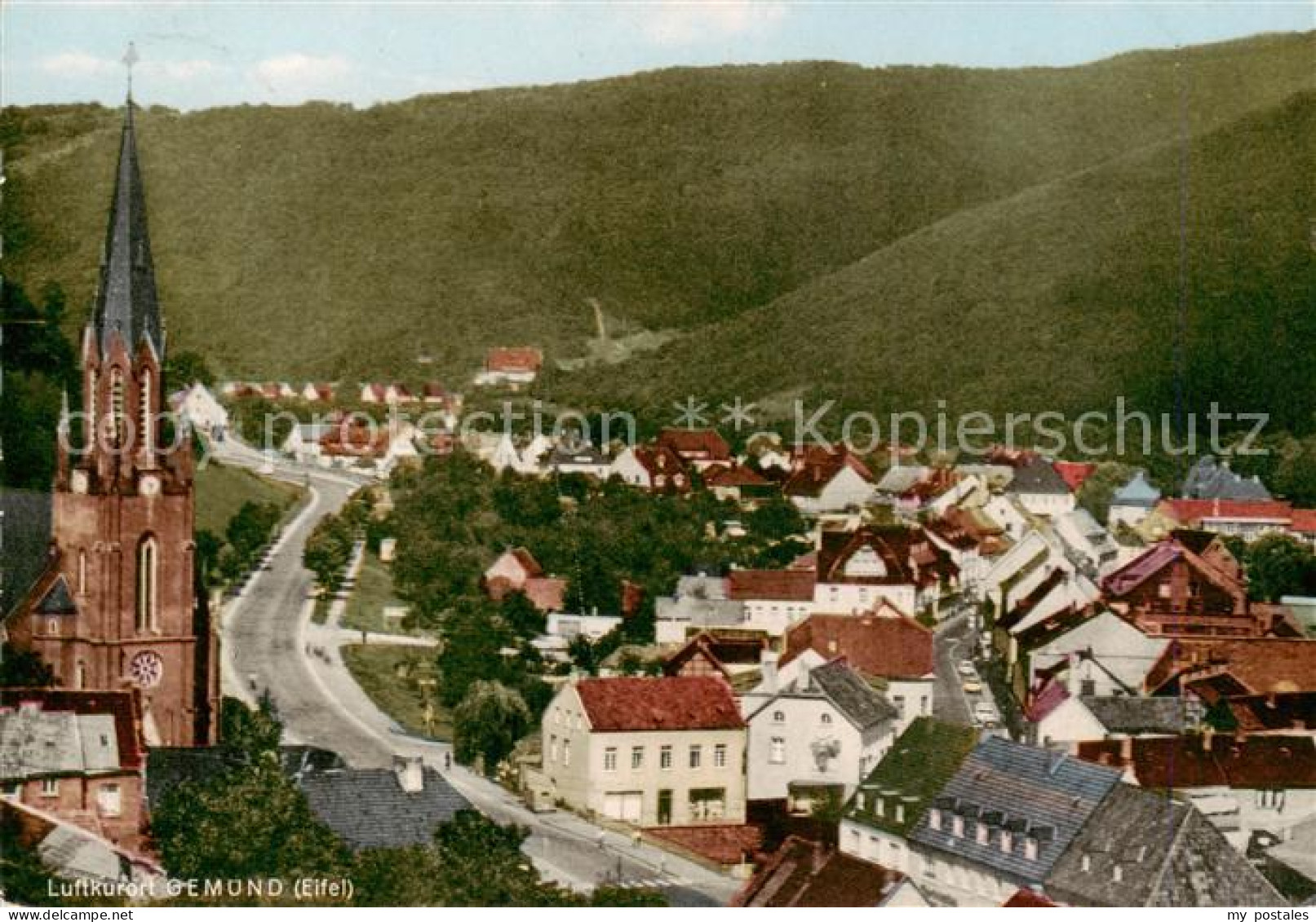 73853623 Gemuend Eifel Teilansicht Kirche Gemuend Eifel - Schleiden