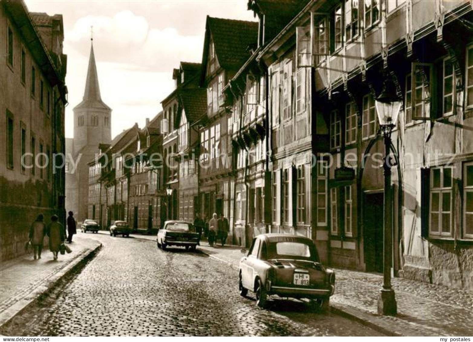 73853604 Hildesheim Vorderer Bruehl Mit Godehardikirche Hildesheim - Hildesheim