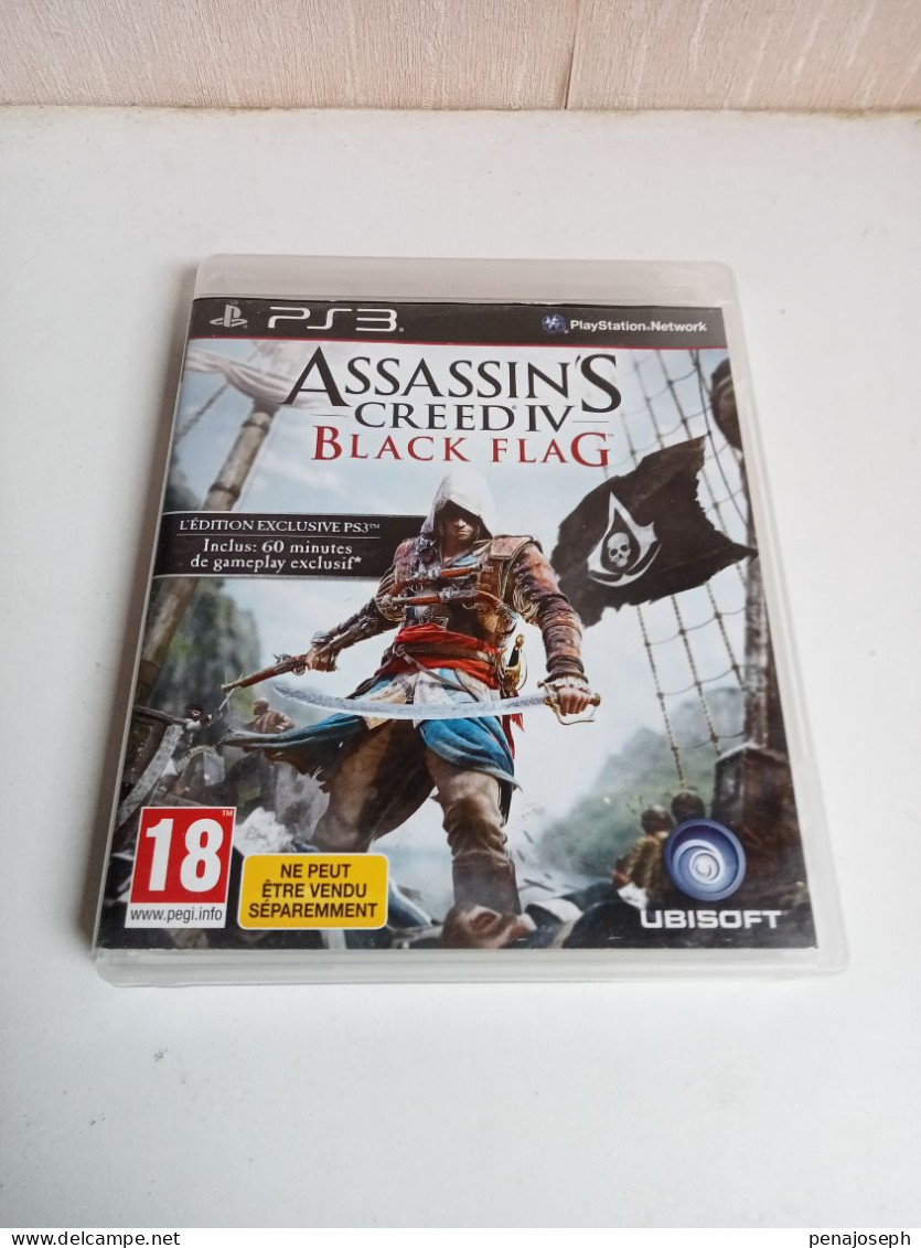 Assassin's Creed IV Black Flag Avec Notice Sur Ps3 - Sonstige & Ohne Zuordnung