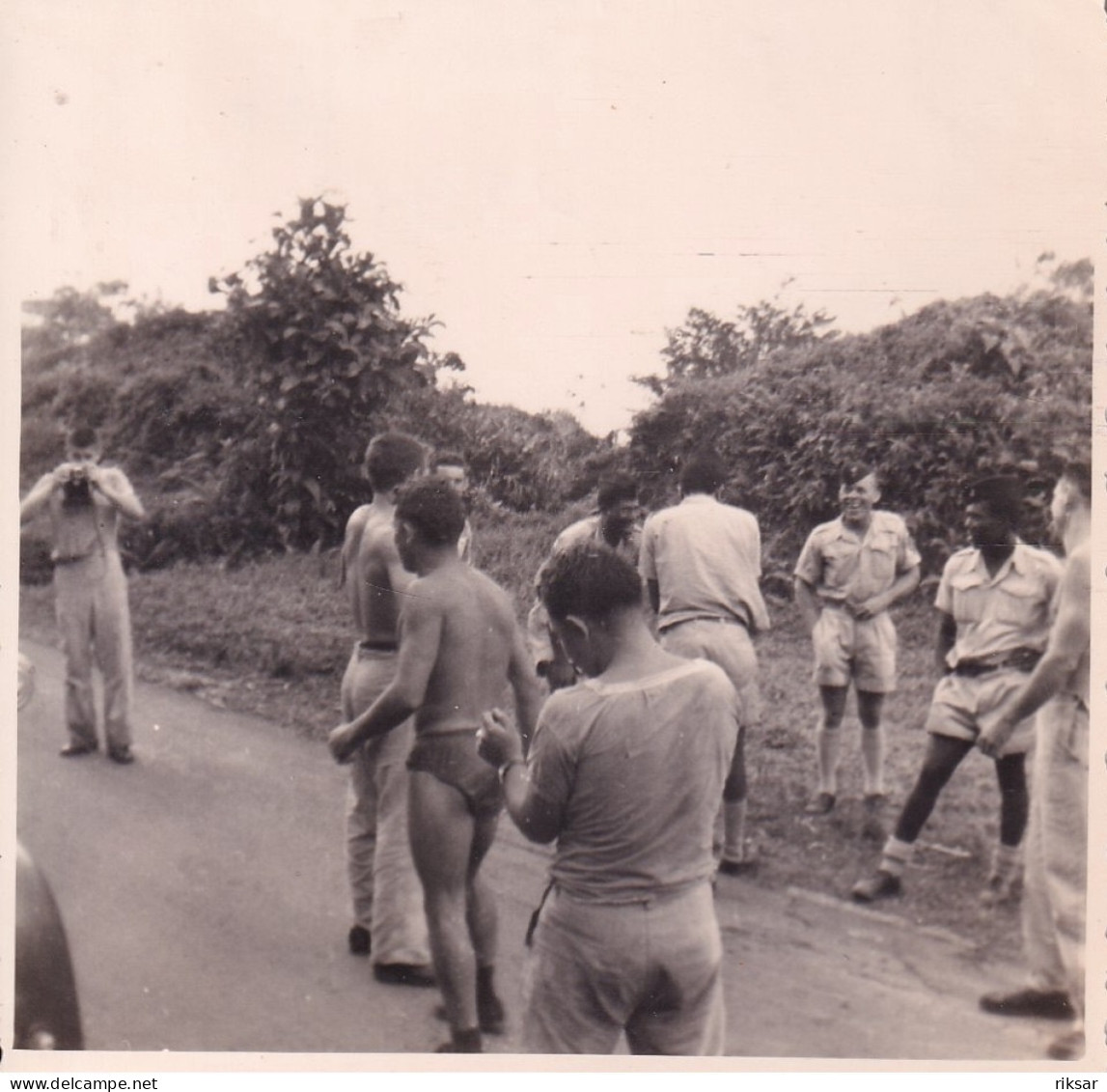 MARTINIQUE(SAINT PIERRE) PHOTO(L ESCADRE DU BATEAU DE GUERRE JEANNE D ARC) - Europa