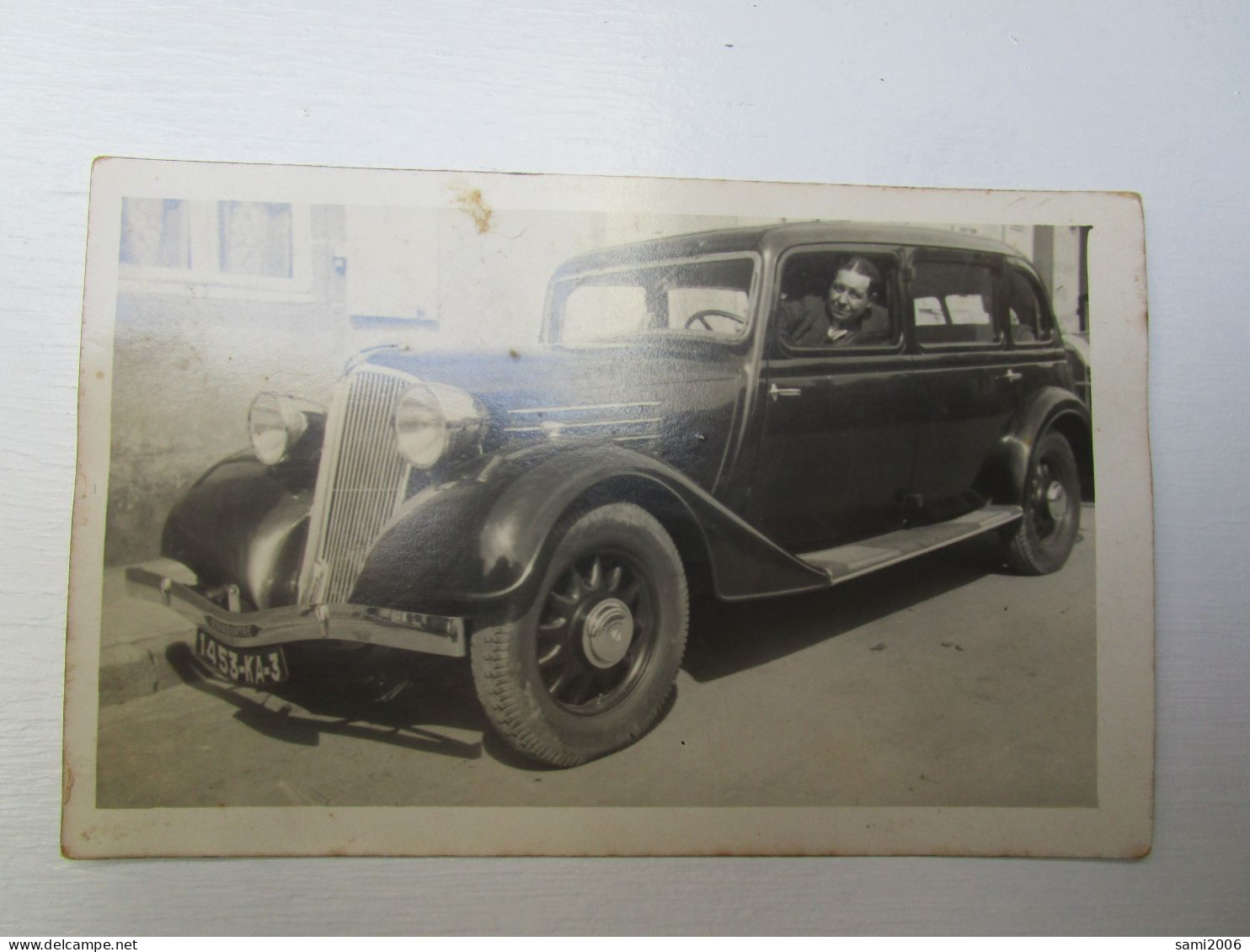 CPA PHOTO VOITURE ANCIENNE HOMME - Toerisme