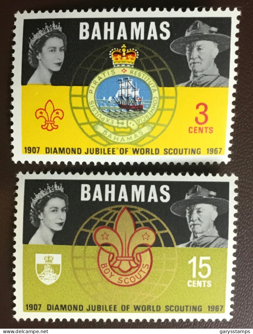 Bahamas 1967 Scouting Jubilee MNH - 1963-1973 Autonomia Interna