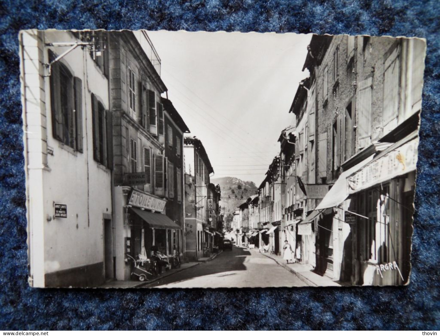 KB10/1220-Quillan Grand Rue Commerces - Altri & Non Classificati