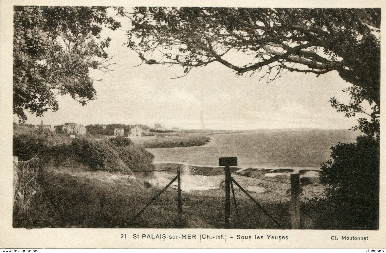 CPA - SAINT-PALAIS - SOUS LES YEUSES - Saint-Palais-sur-Mer