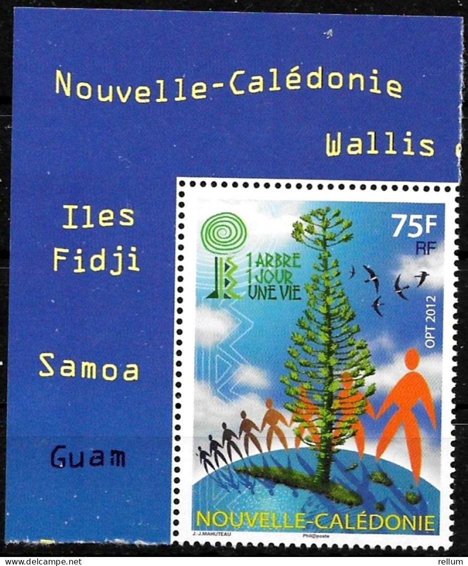Nouvelle Calédonie 2012 - Yvert Et Tellier Nr. 1165 - Michel Nr. 1600 ** - Unused Stamps