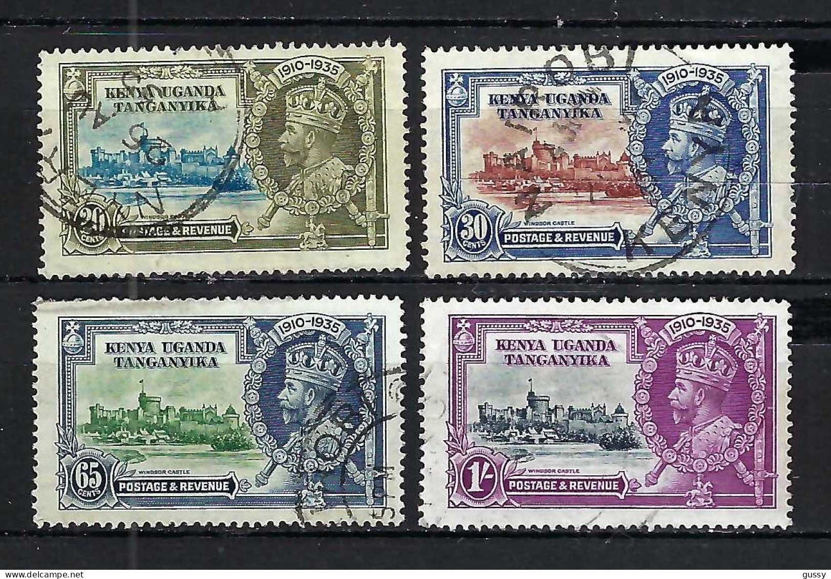 KENYA, OUGANDA & TANGANYIKA Ca.1935: Lot D'obl. - Kenya, Oeganda & Tanganyika
