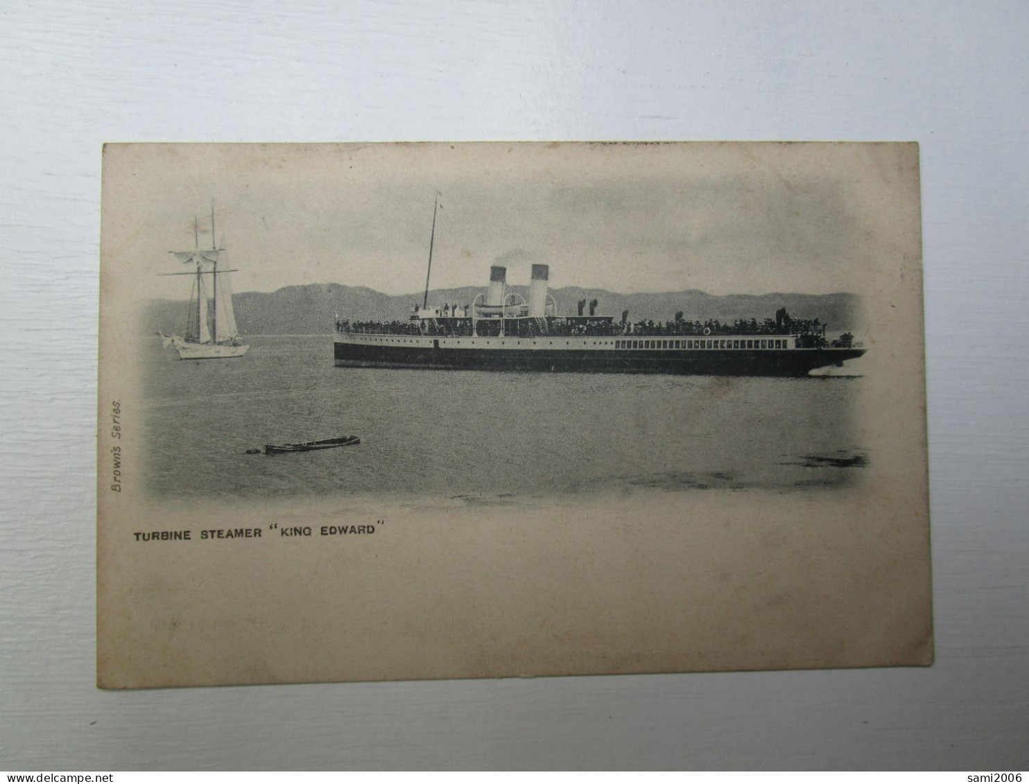 PAQUEBOT TURBINE STEAMER "KING EDWARD" - Piroscafi