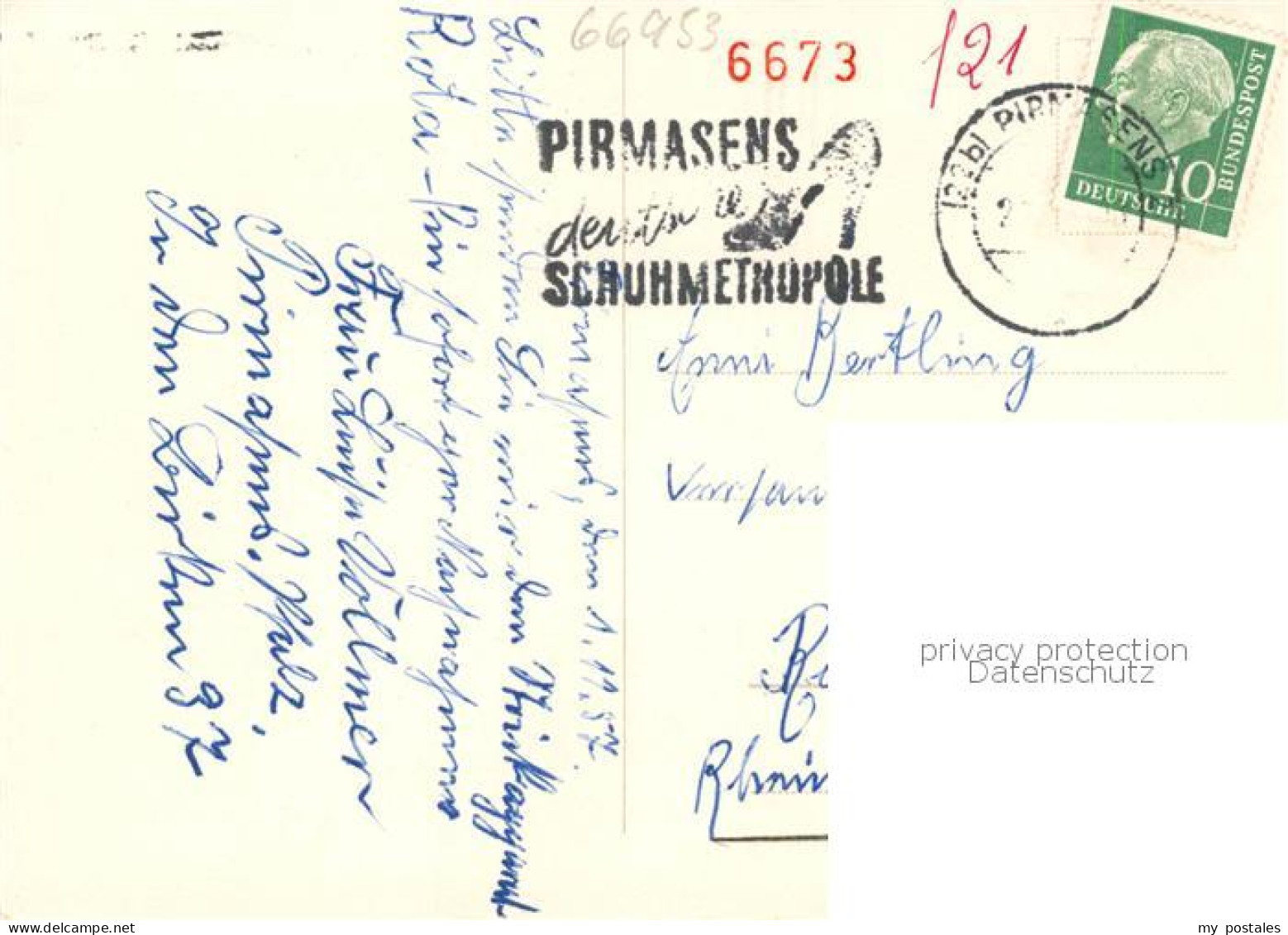 73853483 Pirmasens Schlossstrasse Mit Haus Hans-Sachs-Hof Pirmasens - Pirmasens