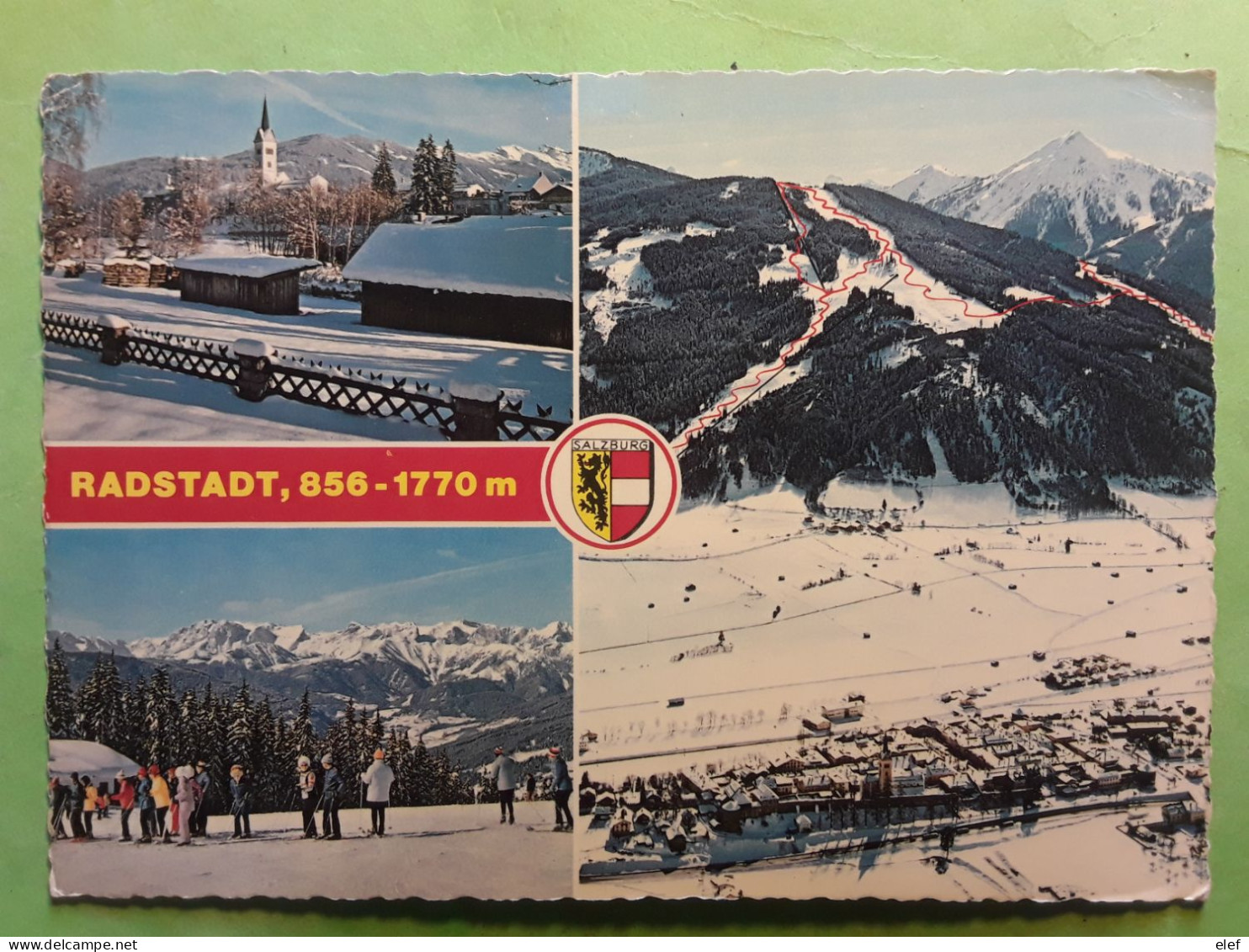 Jeux Olympiques Olympics 1976 INNSBRUCK Winterspiele BIATHLON Tir à  La Carabine,  Carte RADSTADT Osterreich,  TB - Hiver 1976: Innsbruck