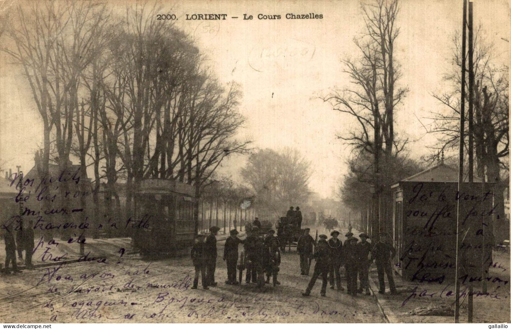 LORIENT LE COURS CHAZELLES TRAMWAY - Lorient