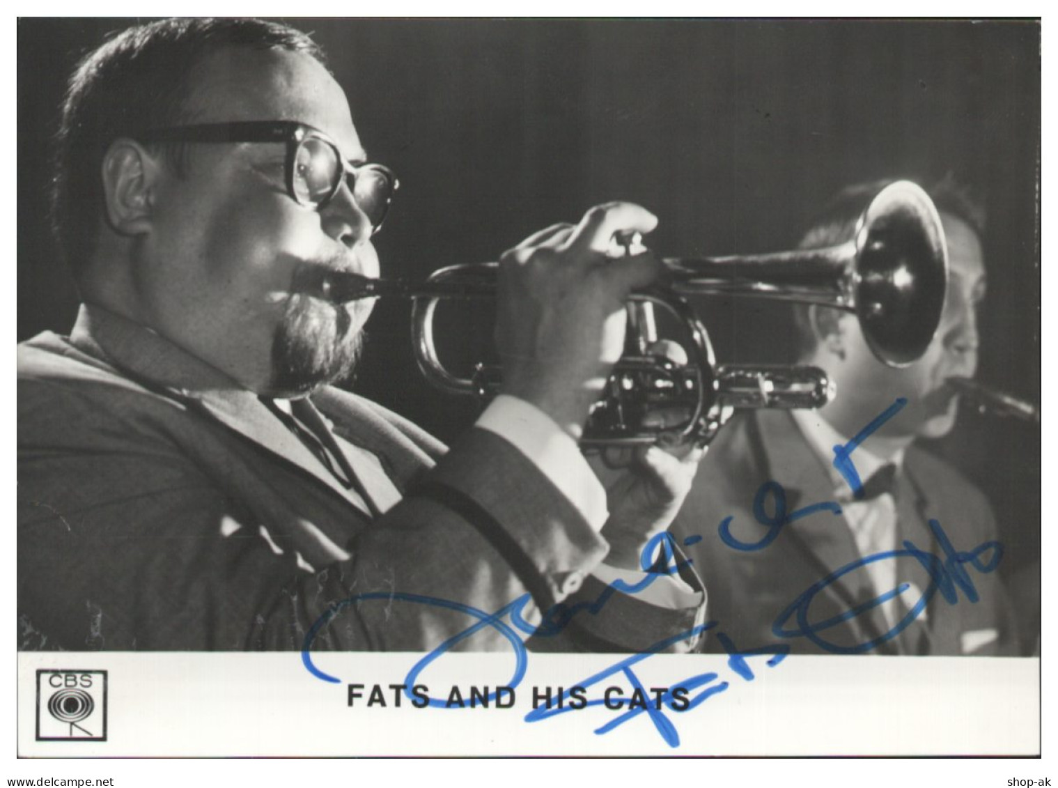 Y28991/ Fats And His Cats Rock`n Roll-Band Autogramm Autogrammkarte AK   - Autogramme