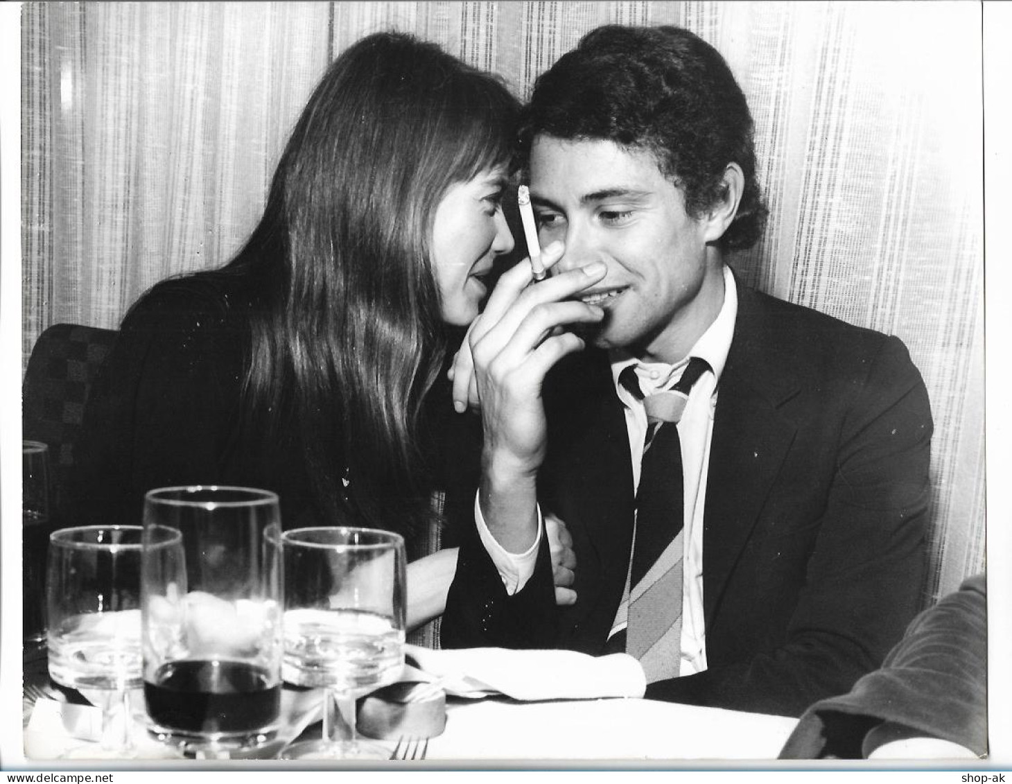 C6234/ Francoise Hardy + J. Claude Brialy  Pressefoto Foto 27 X 21 Cm 1970 - Sonstige & Ohne Zuordnung