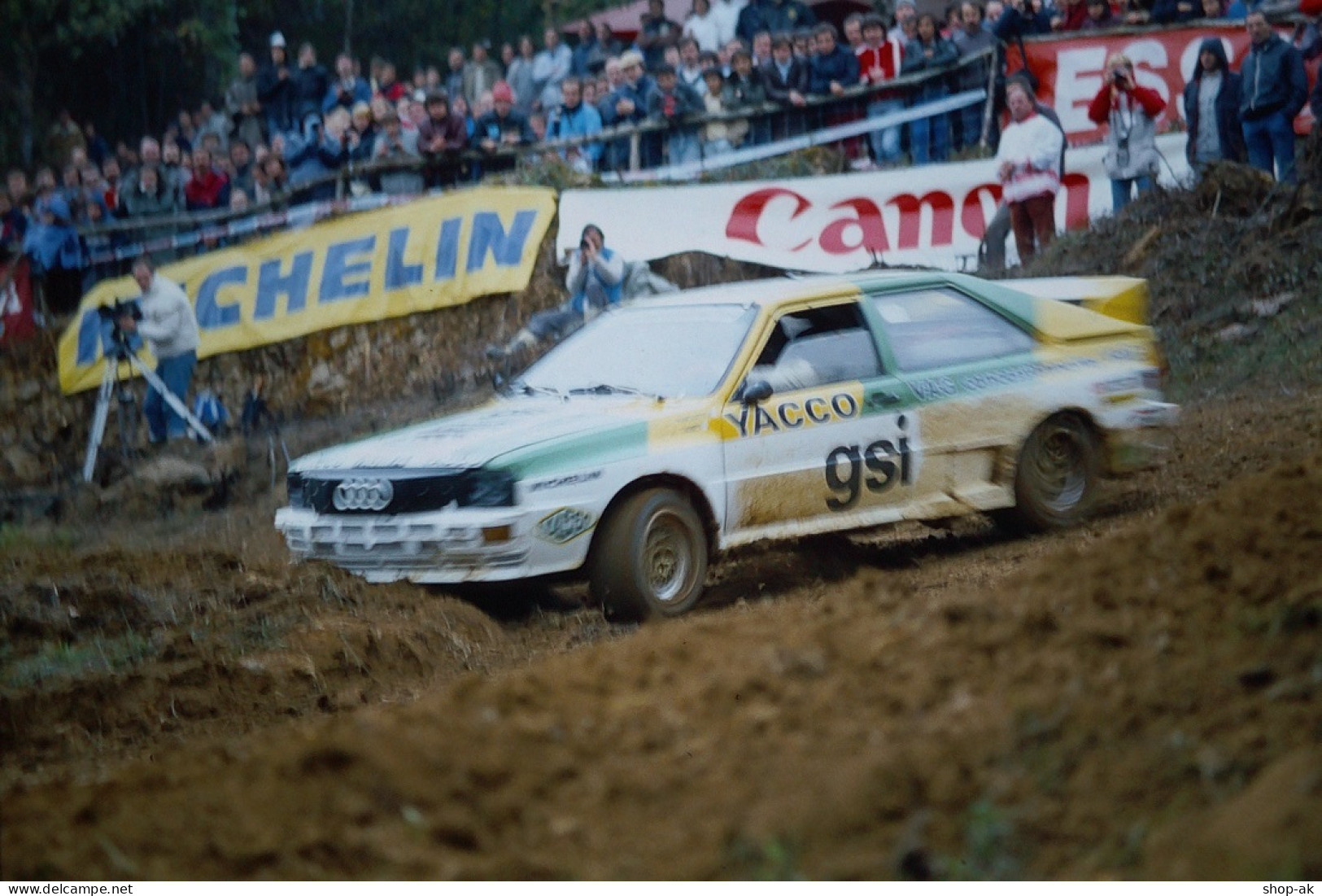 Dia0255/ 6 X DIA Foto Rallyesprint Sarlat Frankreich 1983  Rallye Rennwagen - Coches