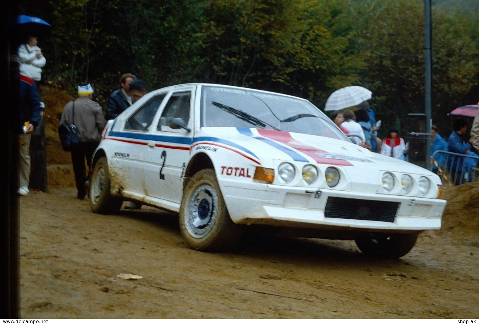 Dia0255/ 6 X DIA Foto Rallyesprint Sarlat Frankreich 1983  Rallye Rennwagen - KFZ