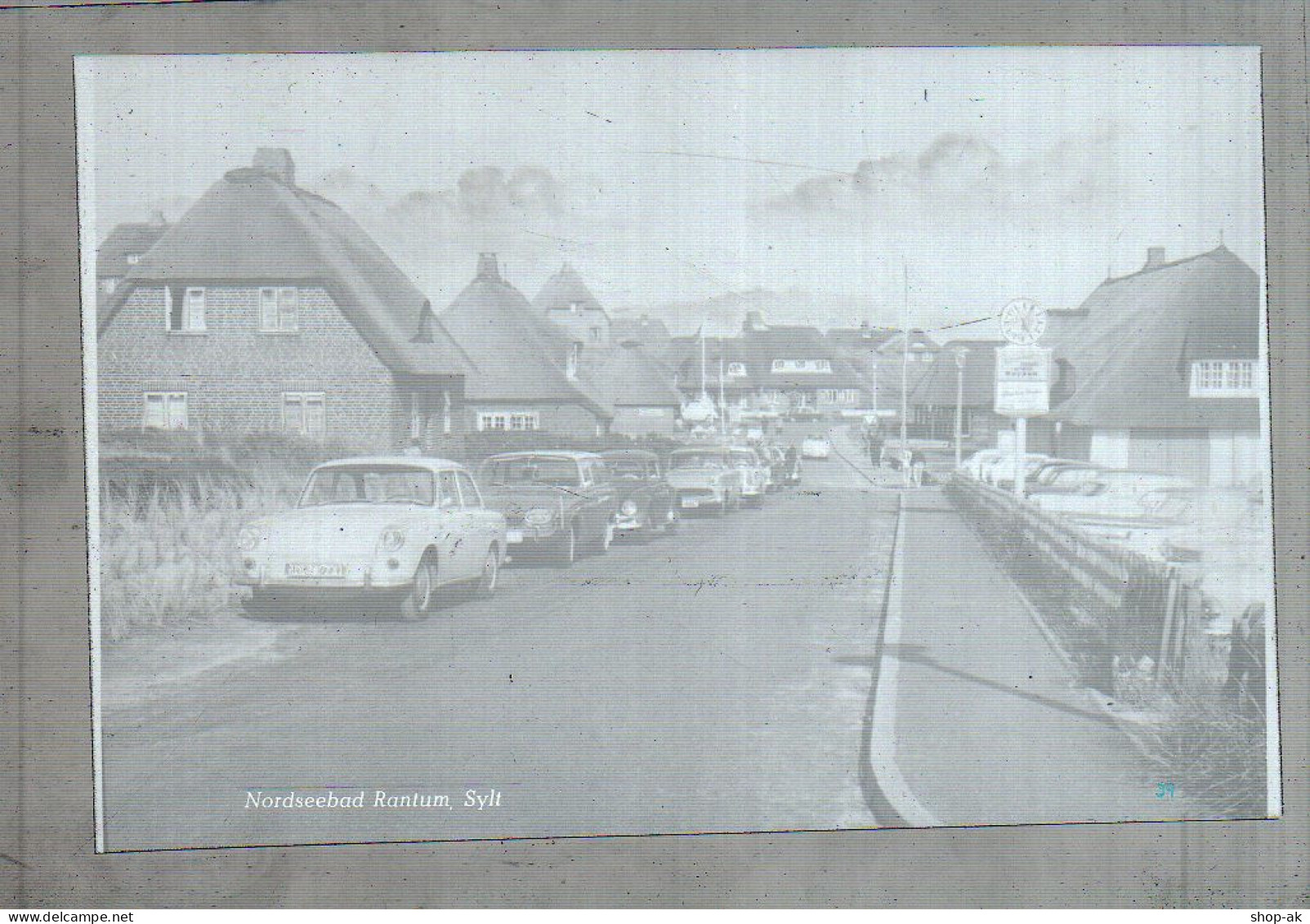 Neg2759/ Rantum Sylt Autos Altes Negativ 60er Jahre - Sylt