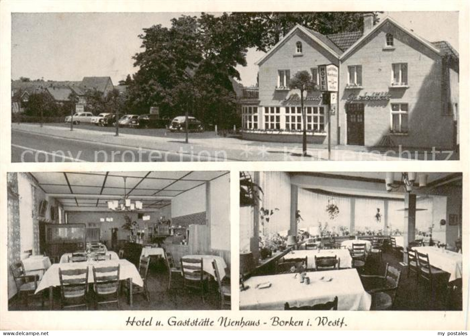 73853419 Borken Westfalen Hotel Gaststaette Nienhaus Borken Westfalen - Borken